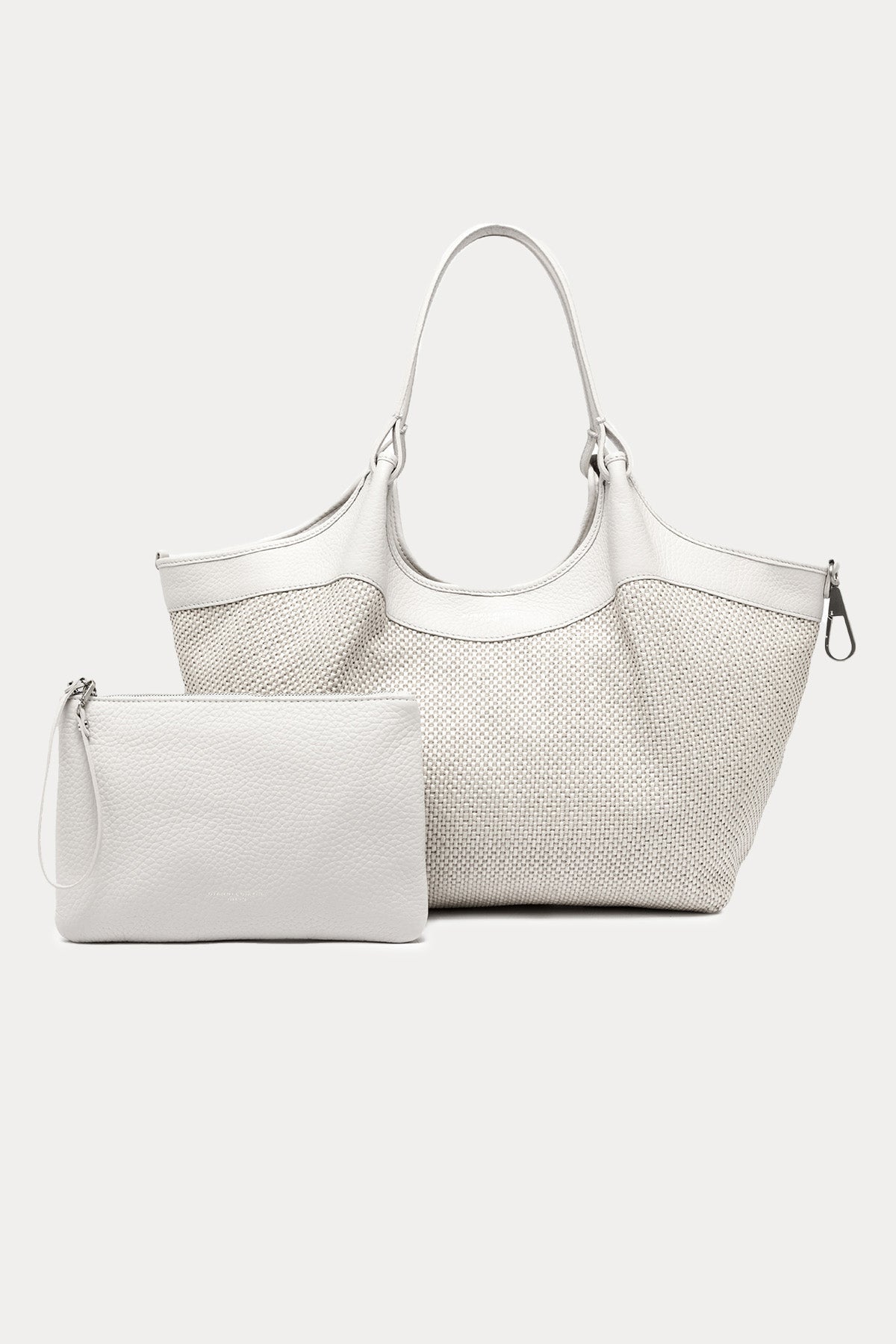 Gianni Chiarini Dua Rafya Örgü Shopping Bag Çanta