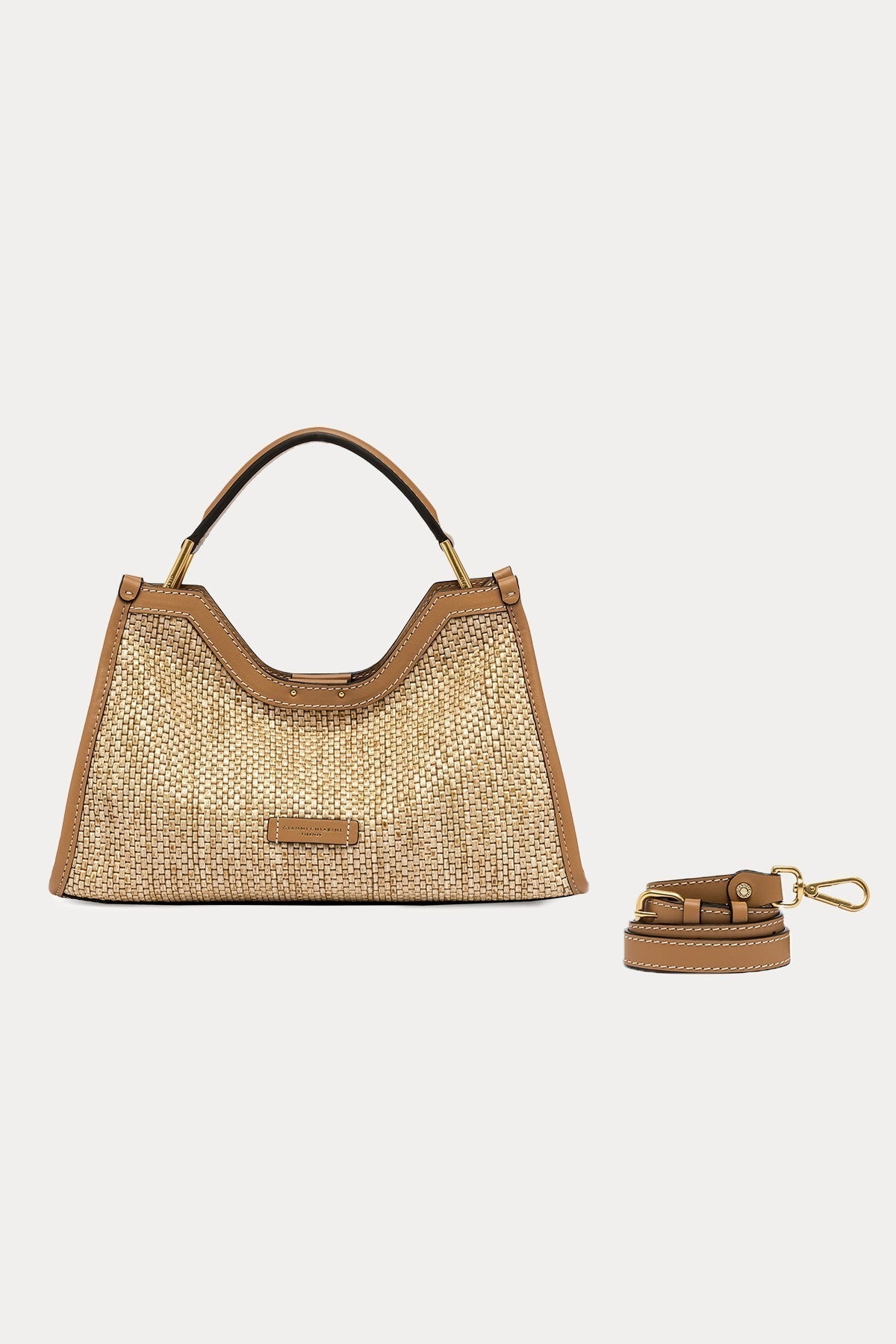 Gianni Chiarini Aurora Hasır Örgü Omuz Çantası