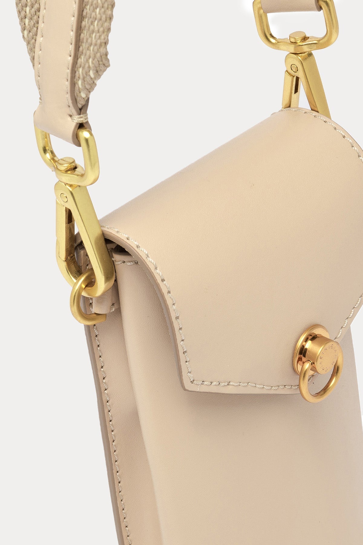 Gianni Chiarini Corallo Deri Small Omuz Çantası-Çanta-Libas