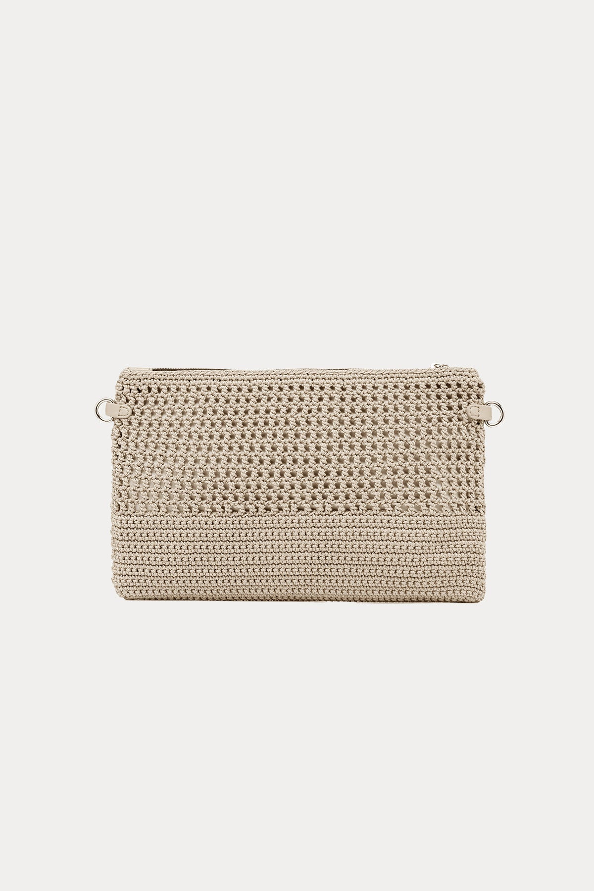 Gianni Chiarini Victoria Kanvas Örgü Clutch Çanta-Çanta-Libas
