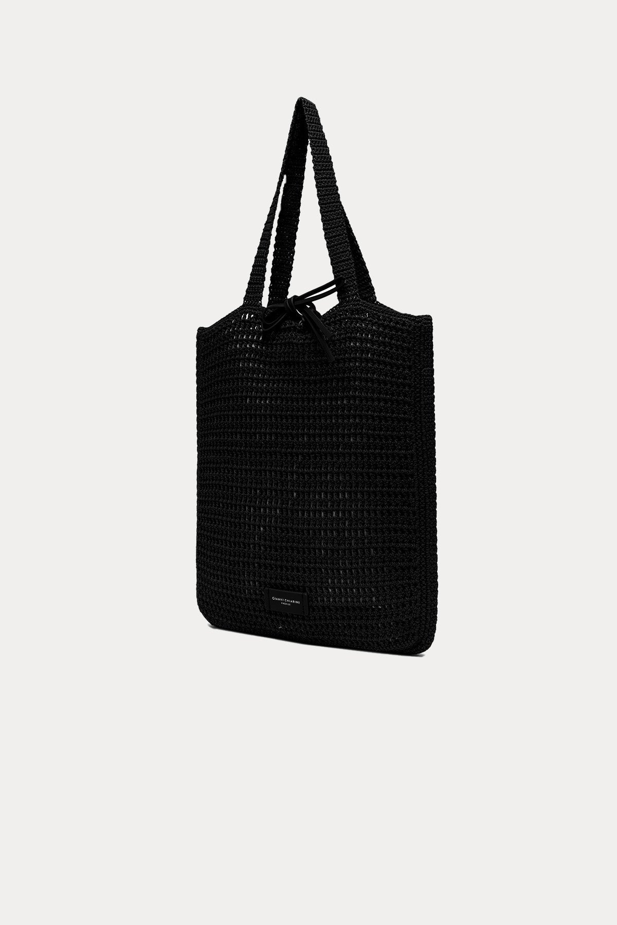 Gianni Chiarini Victoria Kanvas Örgü Shopping Bag Çanta