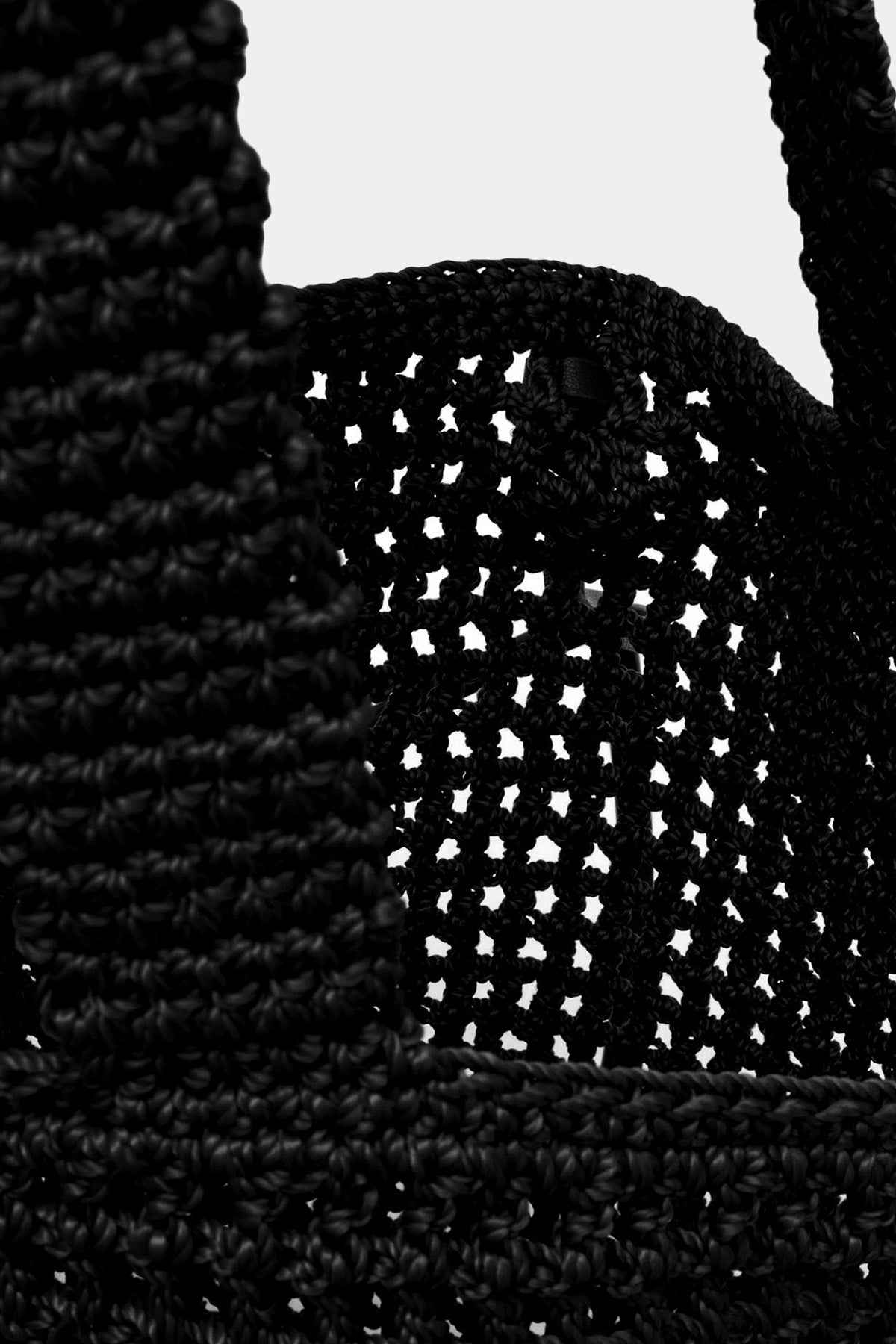 Gianni Chiarini Victoria Kanvas Örgü Shopping Bag Çanta