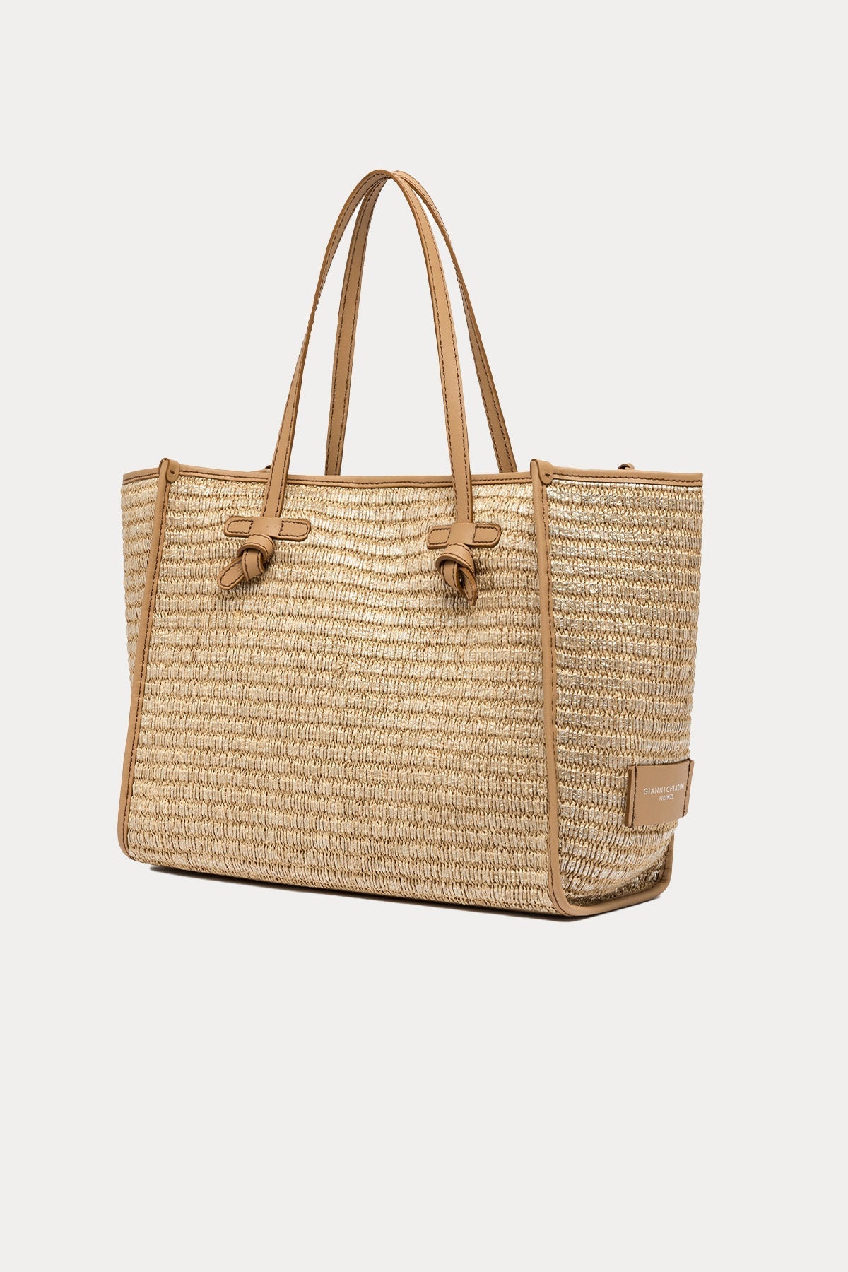 Gianni Chiarini Marcella Hasır Örgü Shopping Bag Çanta