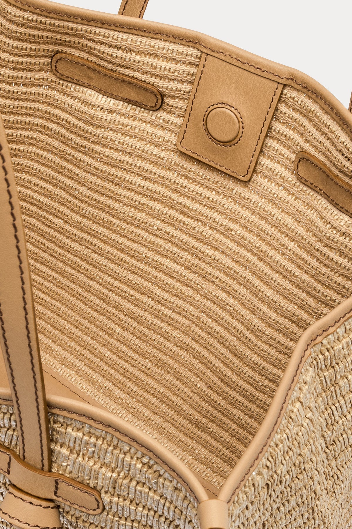 Gianni Chiarini Marcella Hasır Örgü Shopping Bag Çanta