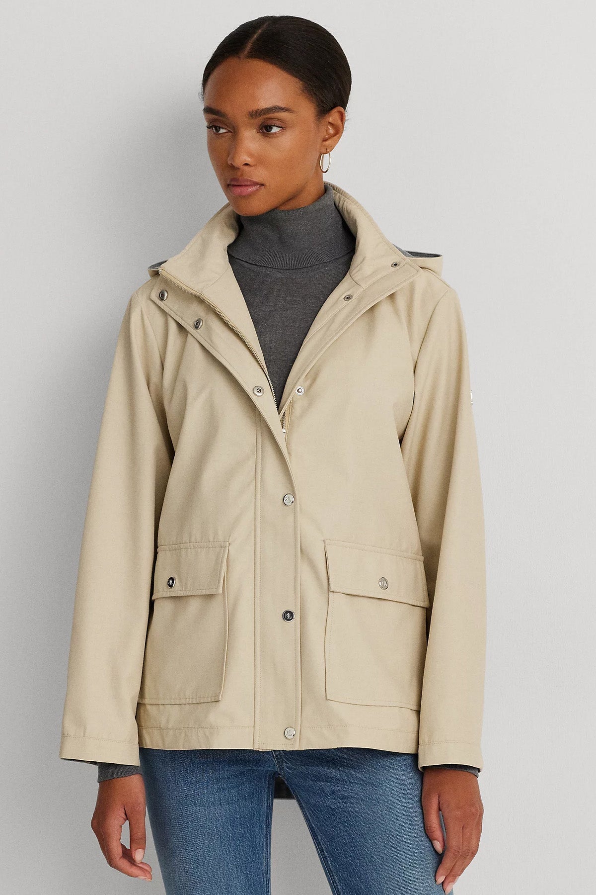 Polo Ralph Lauren Kapüşonlu Cep Detaylı Mont Ceket