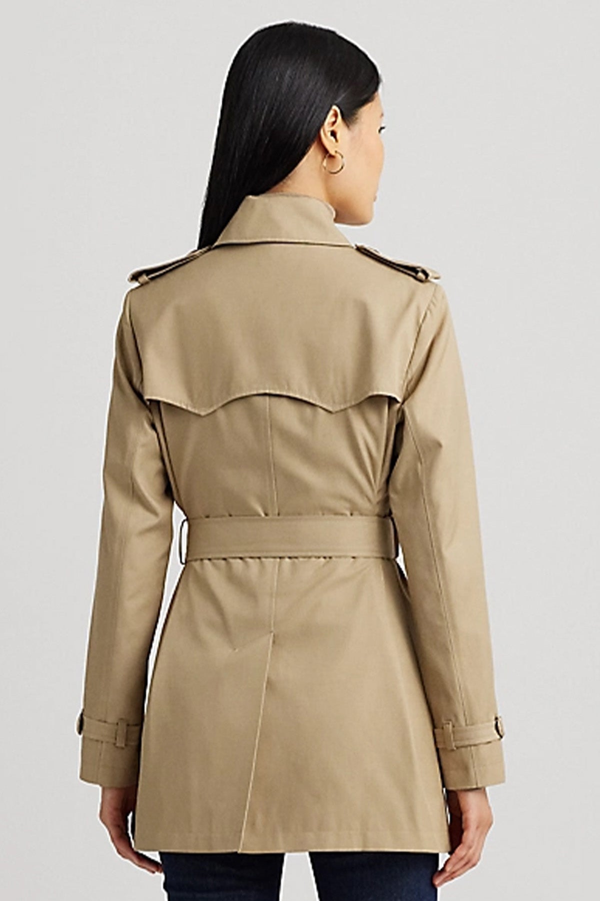 Polo Ralph Lauren Kruvaze Kemerli Trençkot