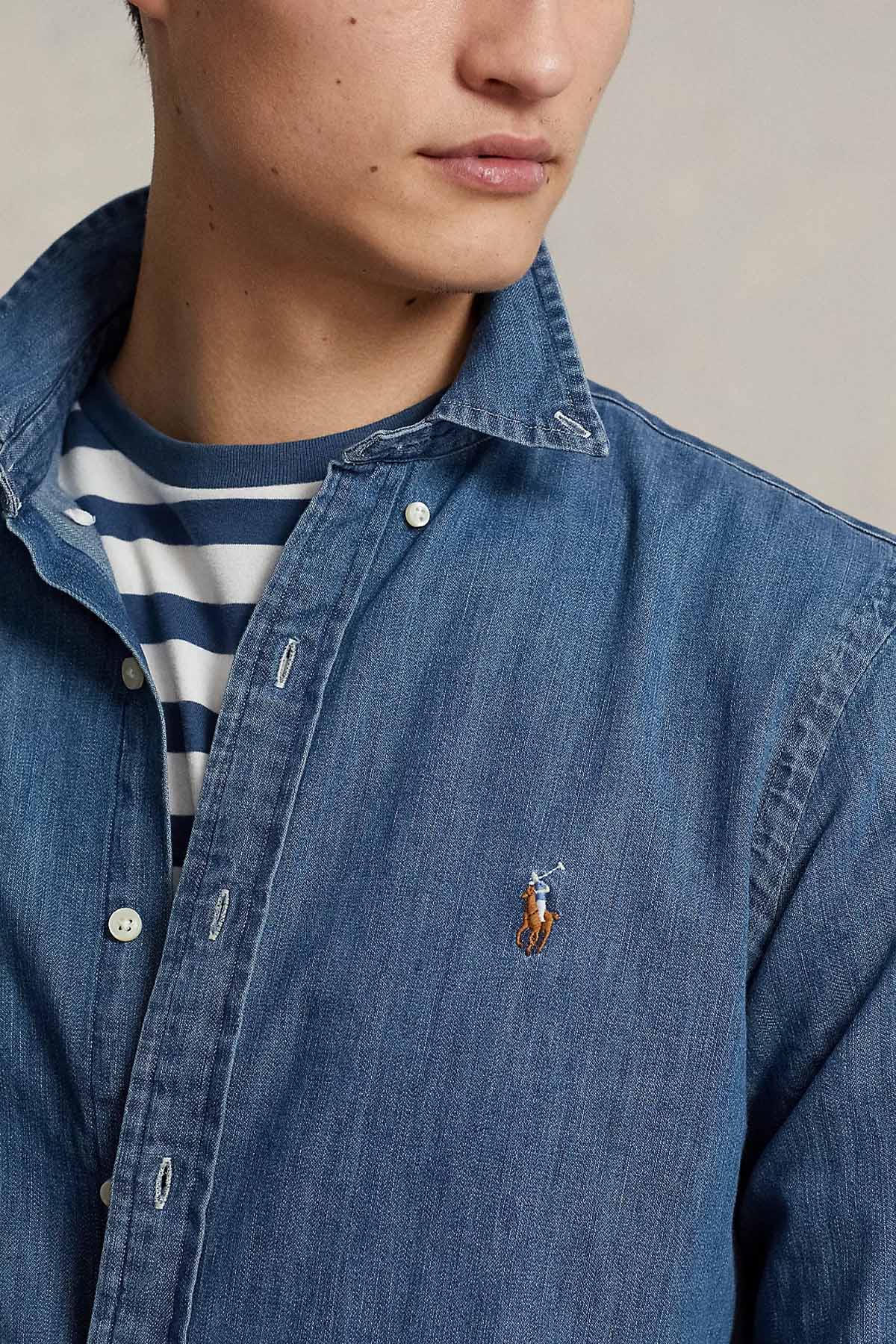 Polo Ralph Lauren Slim Fit Denim Gömlek