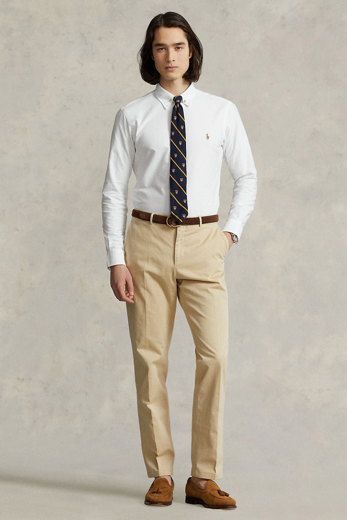 Polo Ralph Lauren Custom Fit Oxford Gömlek-Gömlek-Libas