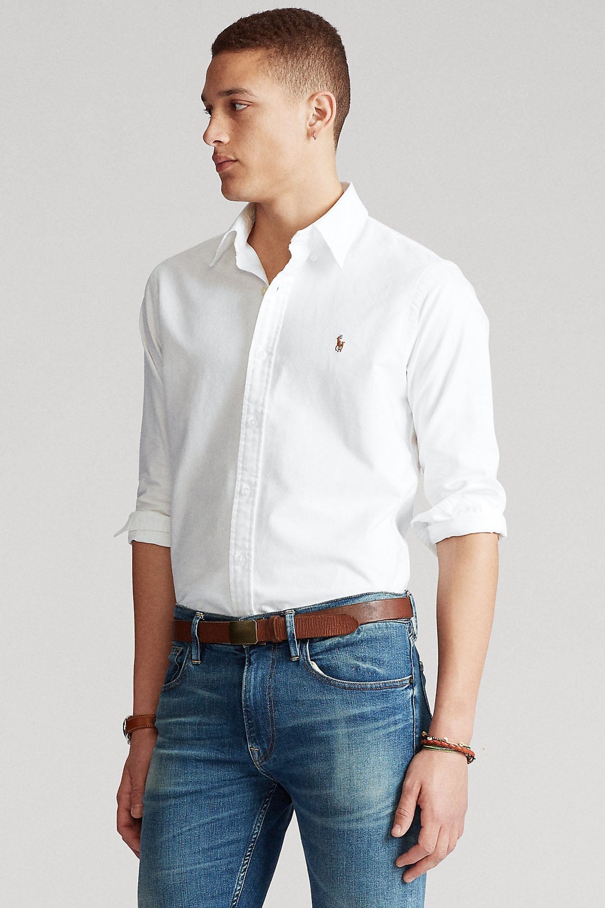 Polo Ralph Lauren Custom Fit Oxford Gömlek-Gömlek-Libas