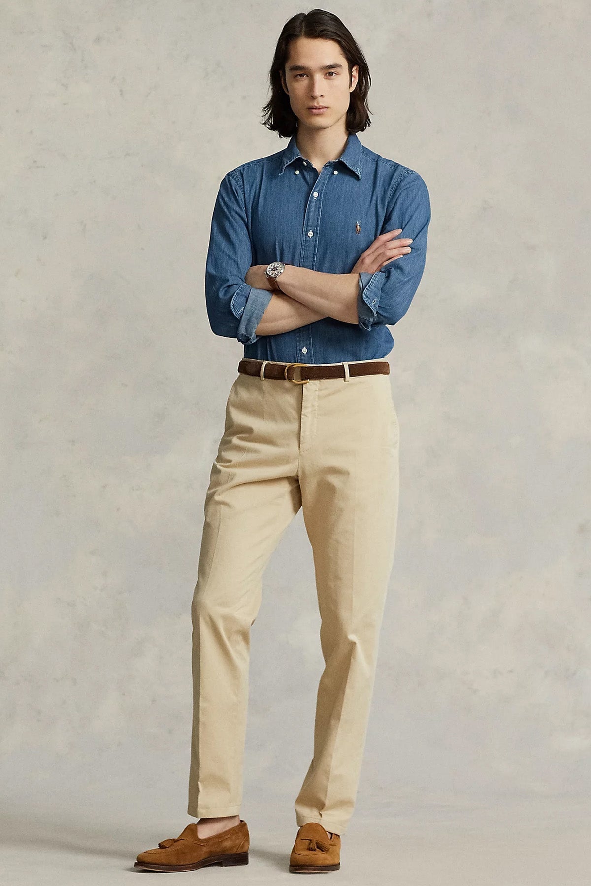 Polo Ralph Lauren Custom Fit Denim Gömlek