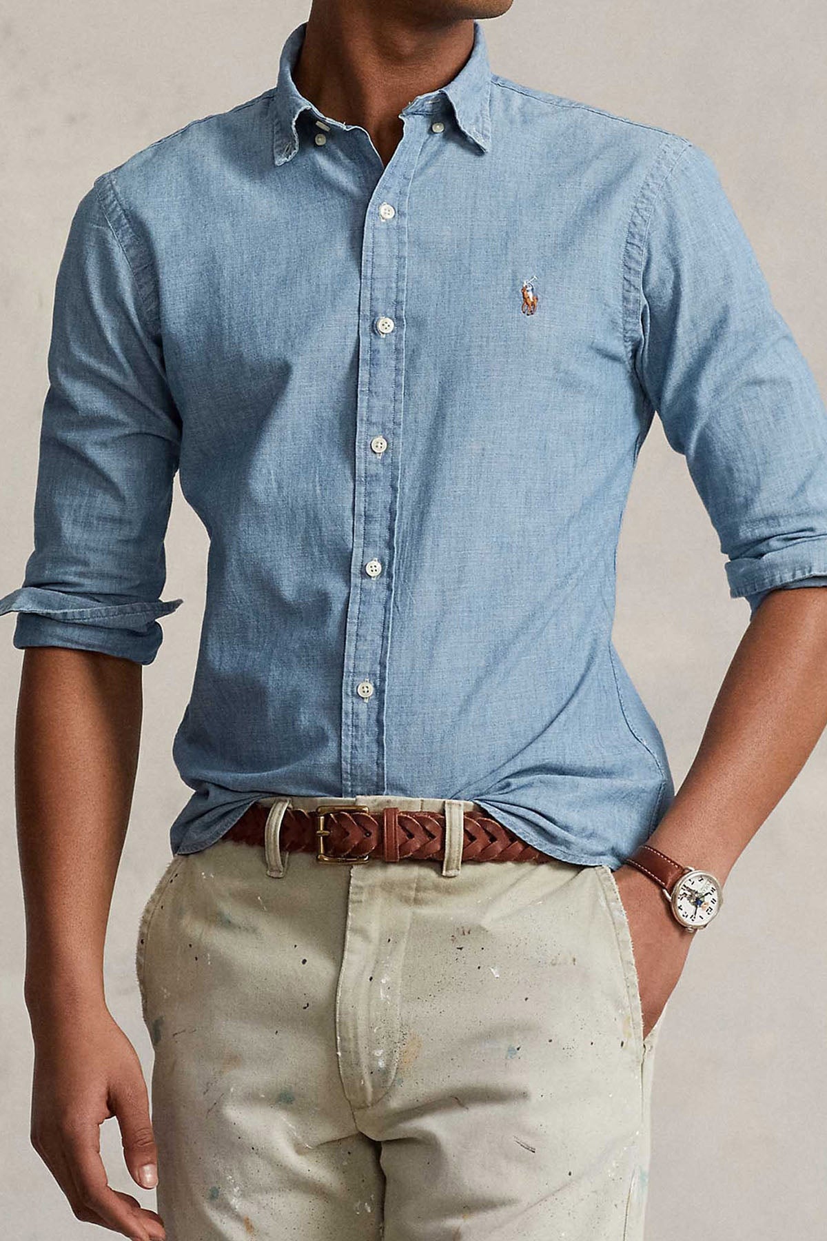 Polo Ralph Lauren Slim Fit Denim Gömlek