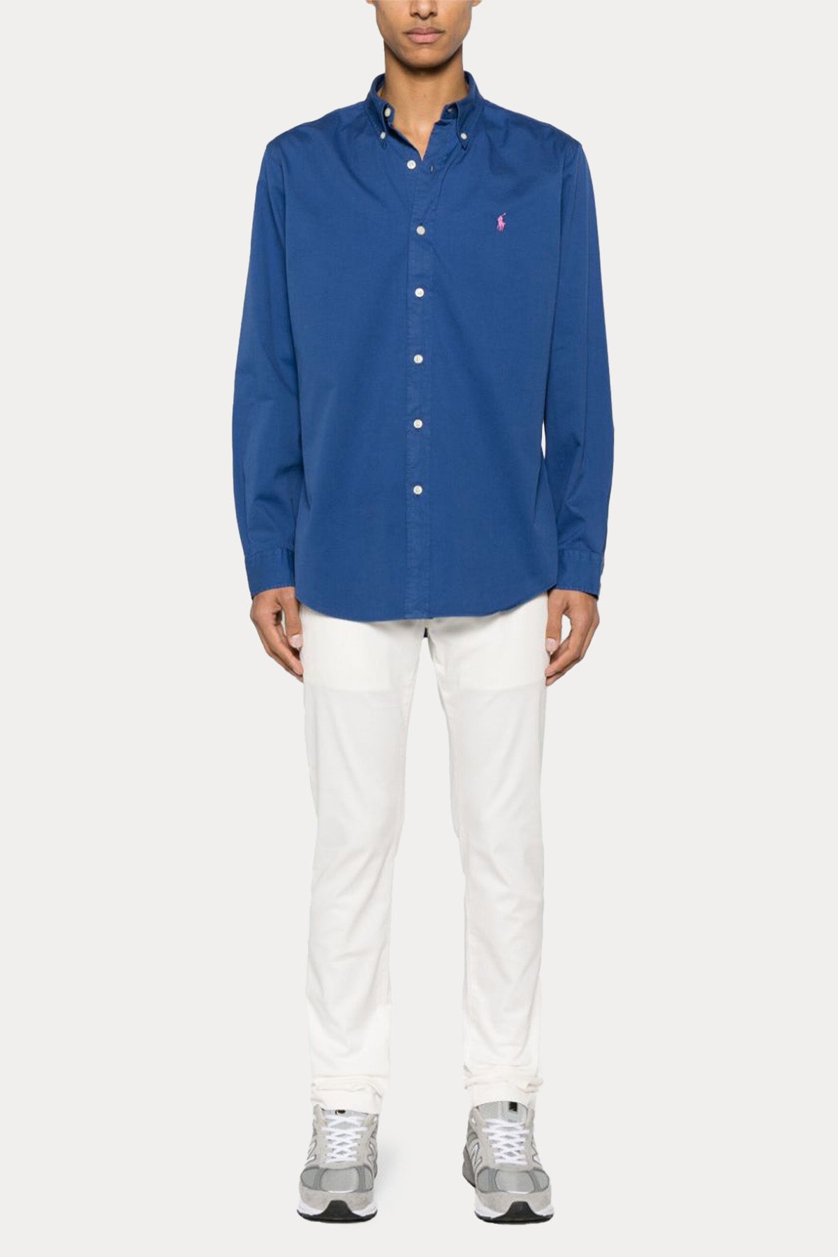 Polo Ralph Lauren Slim Fit Feather Weight Twill Gömlek-Gömlek-Libas