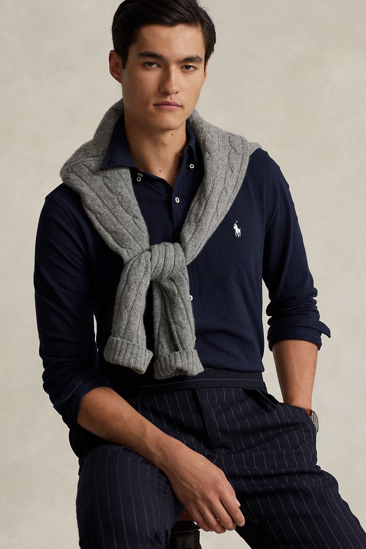 Polo Ralph Lauren Custom Fit Featherweight Mesh Gömlek