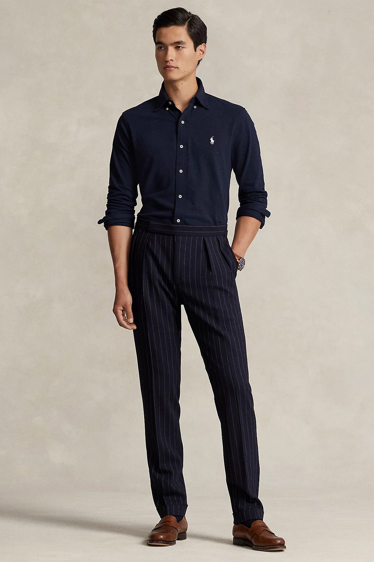 Polo Ralph Lauren Custom Fit Featherweight Mesh Gömlek