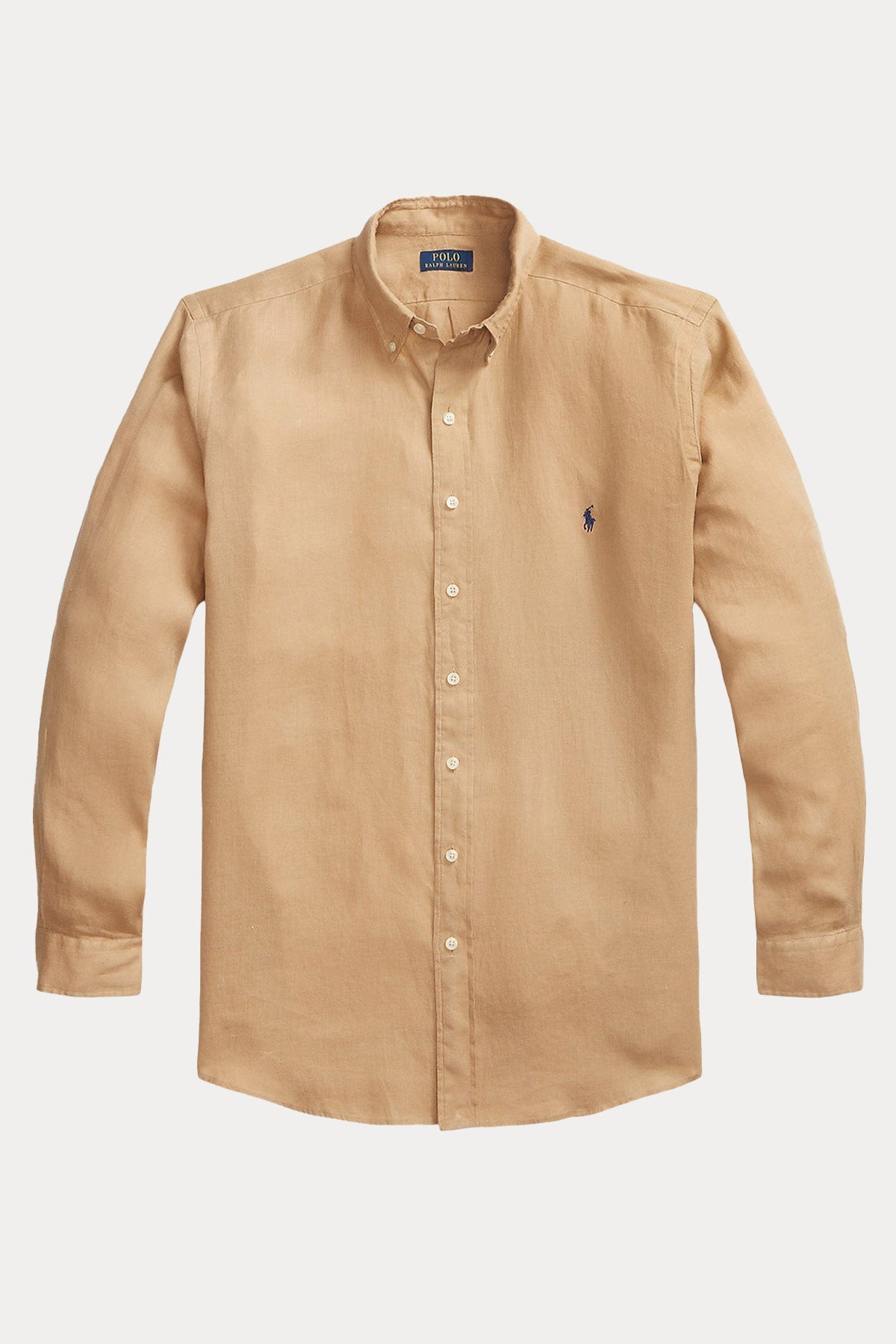 Polo Ralph Lauren Custom Fit Keten Gömlek-Gömlek-Libas