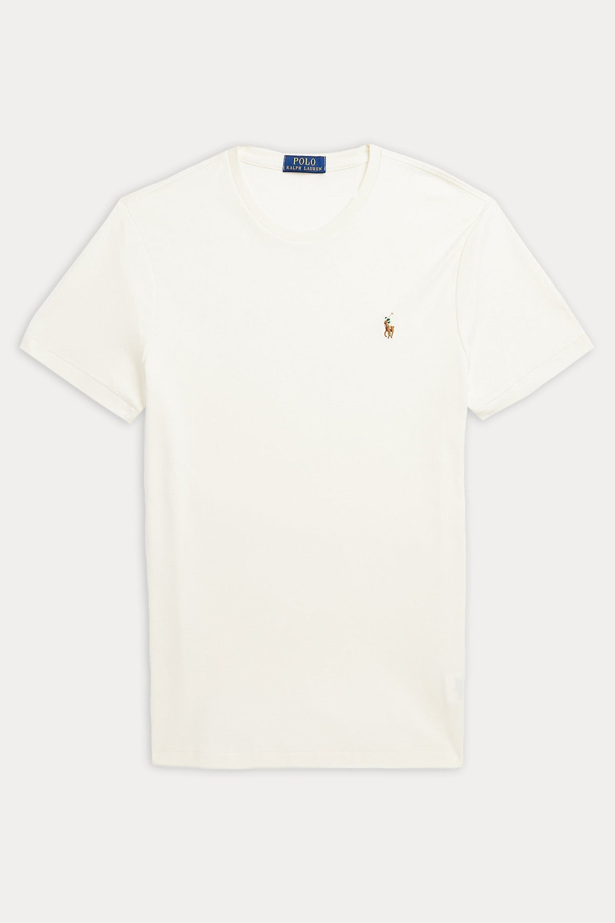 Polo Ralph Lauren Custom Slim Fit Yuvarlak Yaka Logolu T-shirt-T-shirt-Libas