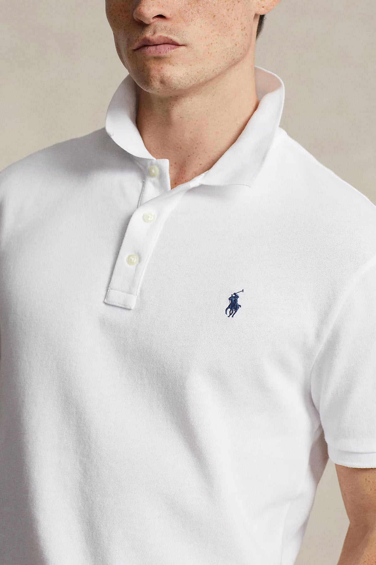 Polo Ralph Lauren Custom Fit Polo Yaka T-shirt-T-shirt-Libas