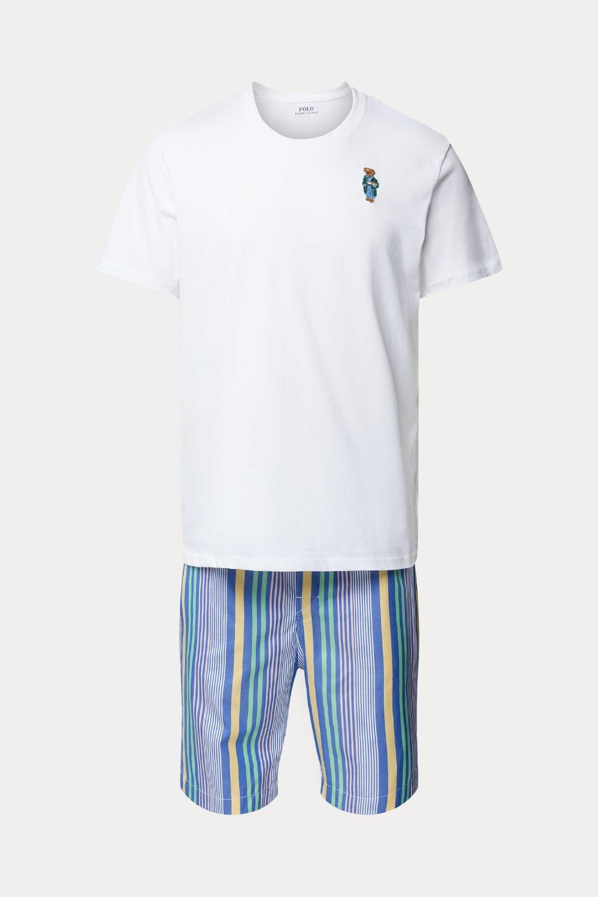 Polo Ralph Lauren Polo Bear Renkli Çizgili Pijama Takımı