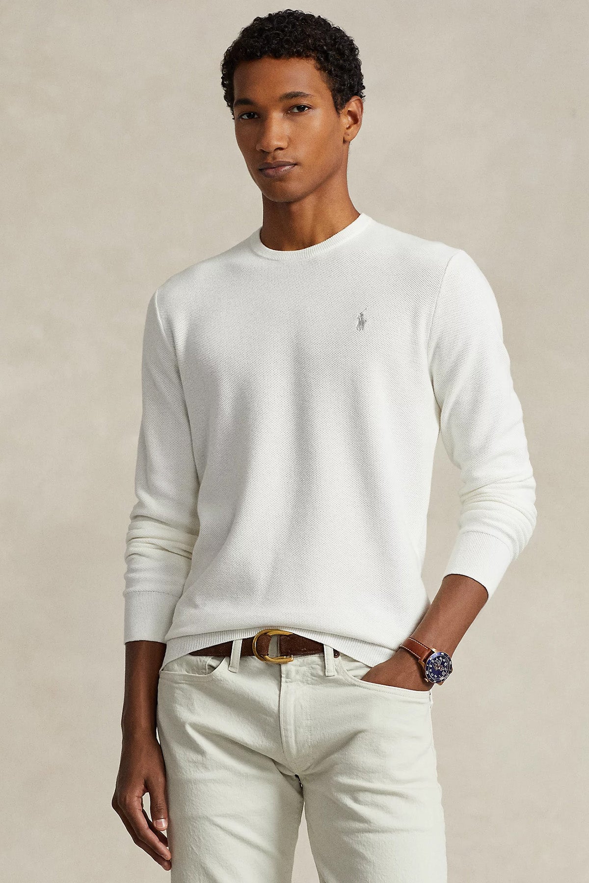 Polo Ralph Lauren Regular Fit Yuvarlak Yaka Örgü Triko