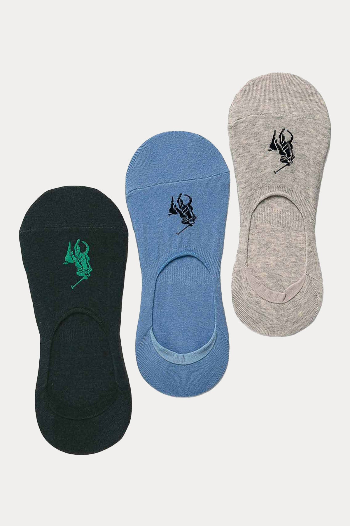 Polo Ralph Lauren Erkek 3'lü Patik Çorap Seti