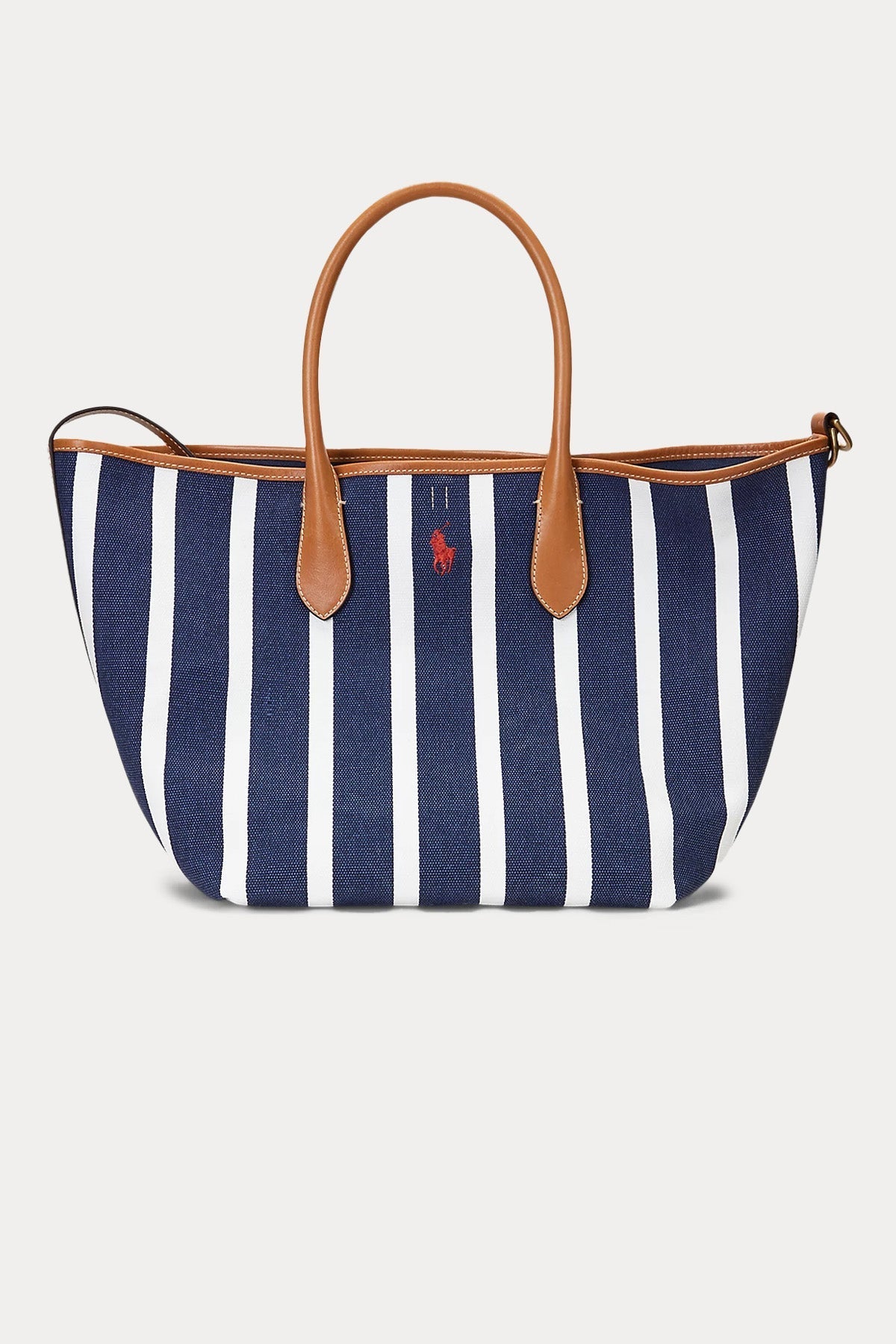 Polo Ralph Lauren Çift Taraflı Çizgili Çanta