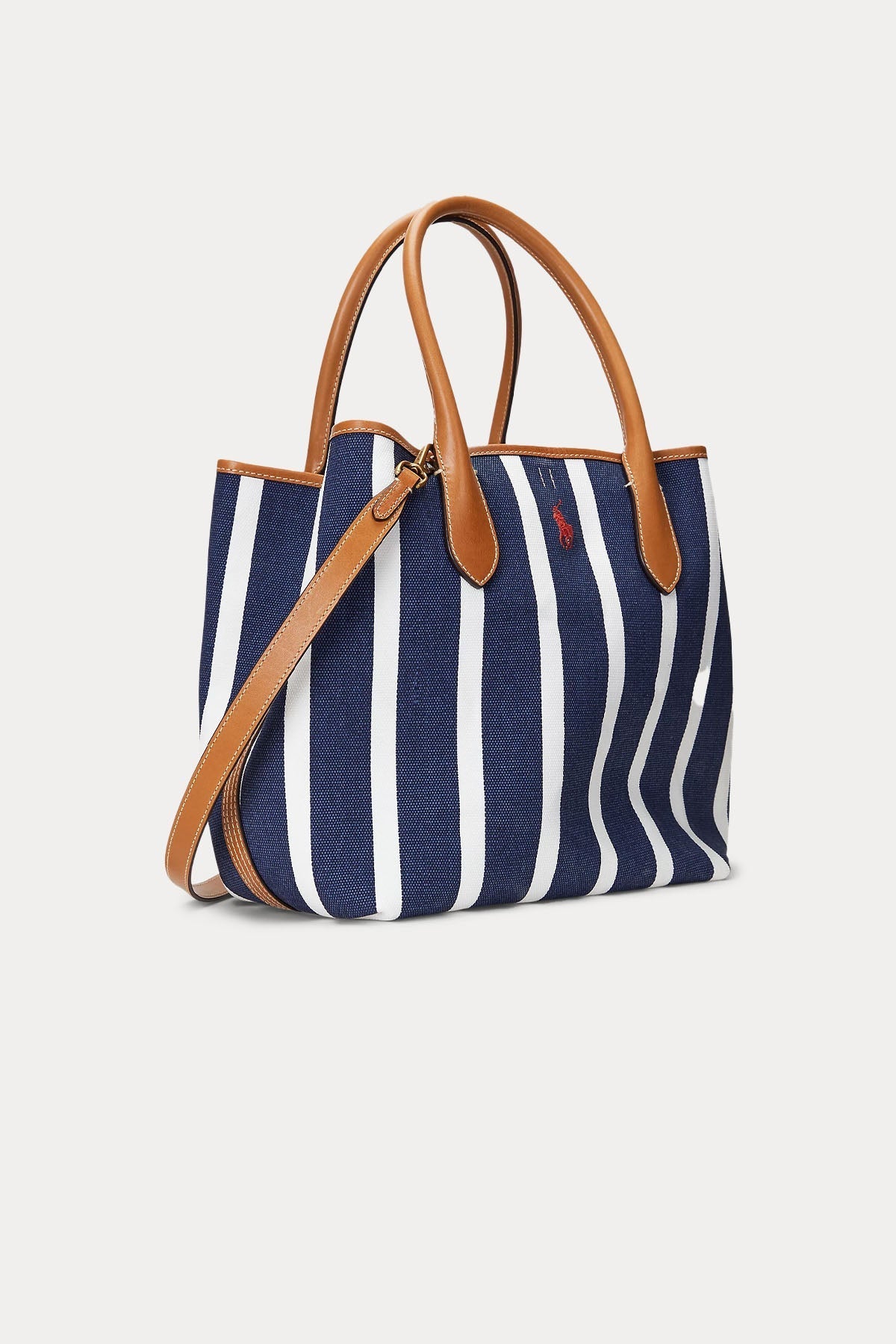 Polo Ralph Lauren Çift Taraflı Çizgili Çanta