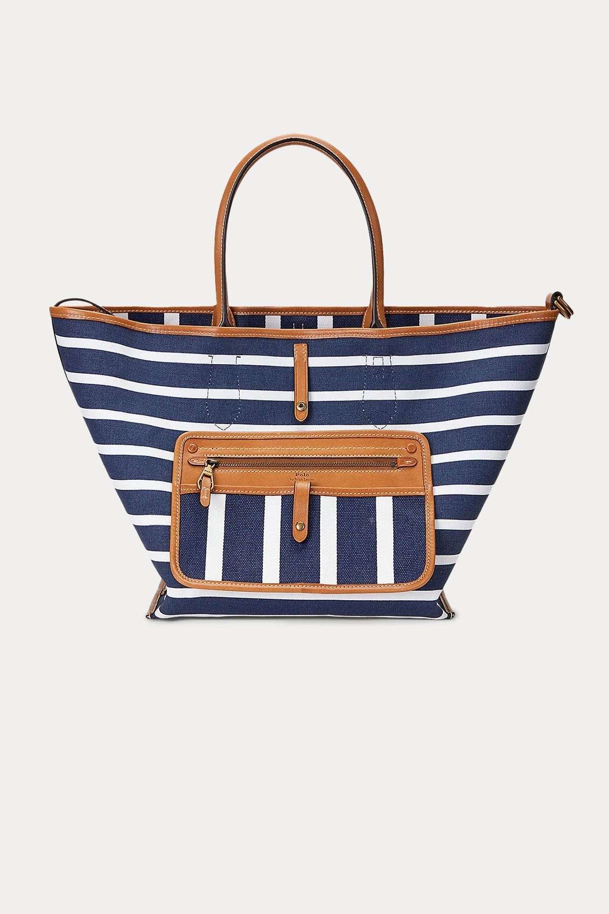 Polo Ralph Lauren Çift Taraflı Çizgili Çanta