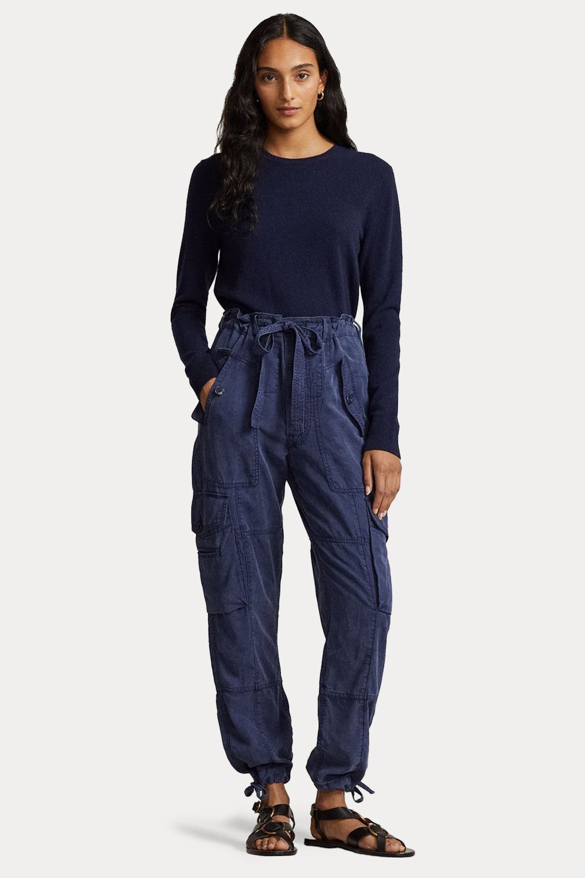 Polo Ralph Lauren Büzgülü Paça Kargo Pantolon-Pantolon-Libas