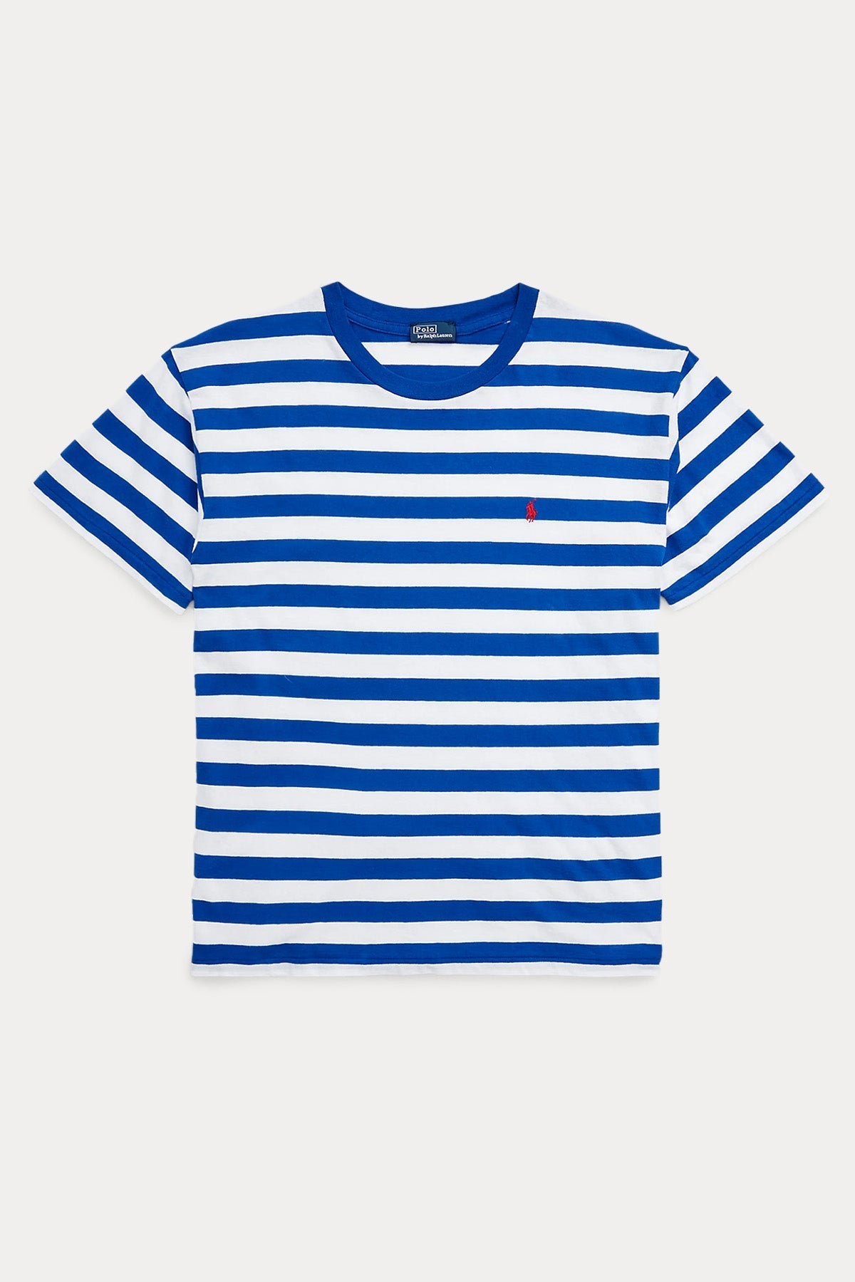 Polo Ralph Lauren Yuvarlak Yaka Çizgili T-shirt-T-shirt-Libas