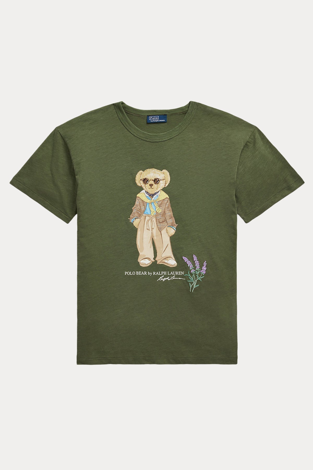 Polo Ralph Lauren Straight Fit Yuvarlak Yaka Polo Bear T-shirt-T-shirt-Libas