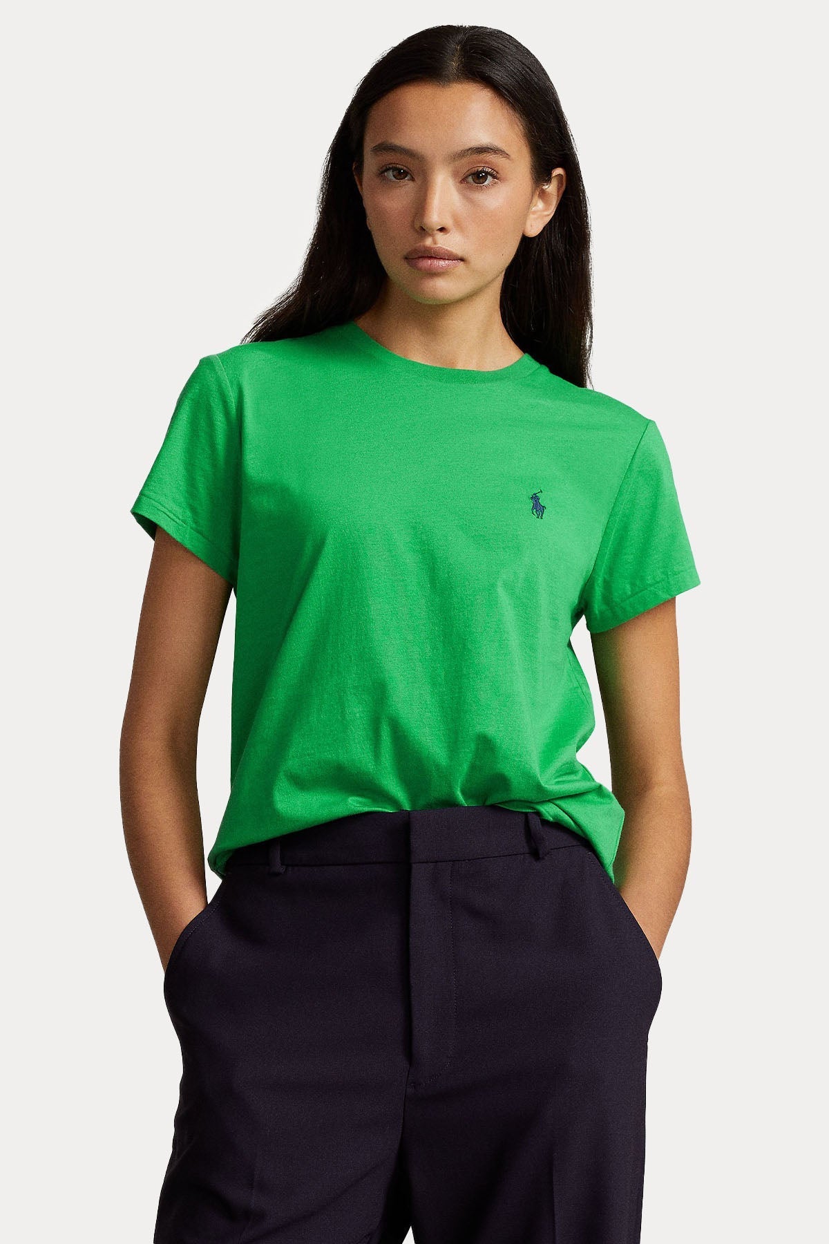 Polo Ralph Lauren Yuvarlak Yaka Logolu T-shirt-T-shirt-Libas