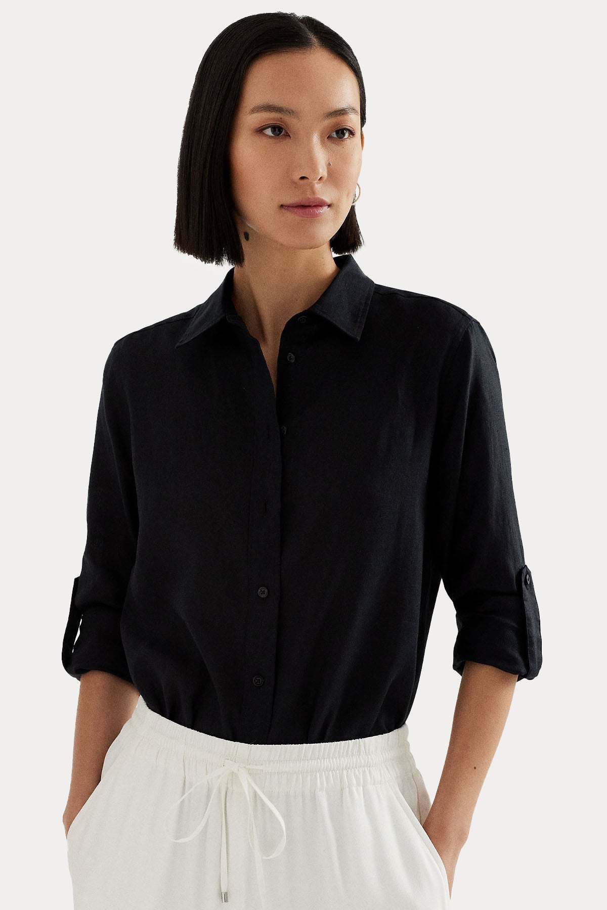 Polo Ralph Lauren Relaxed Fit Keten Gömlek