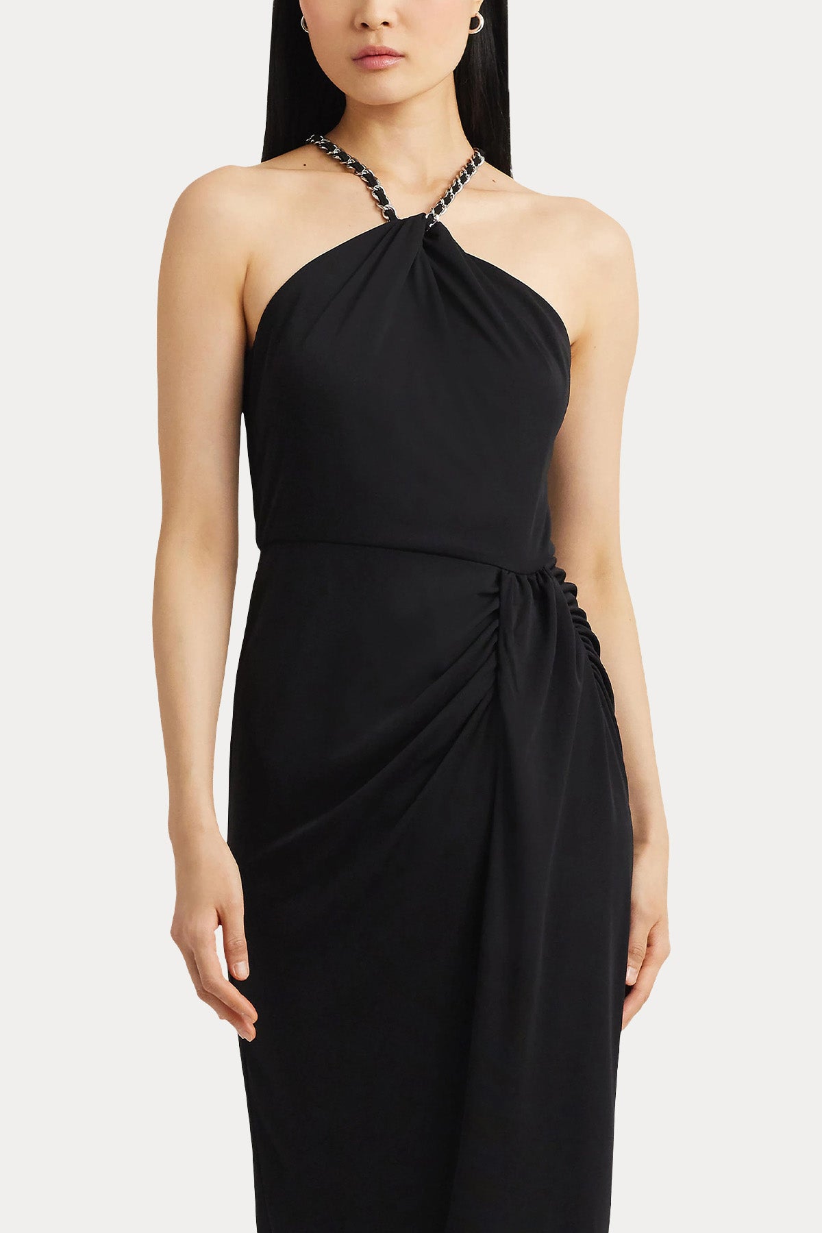 Polo Ralph Lauren Midi Abiye Elbise