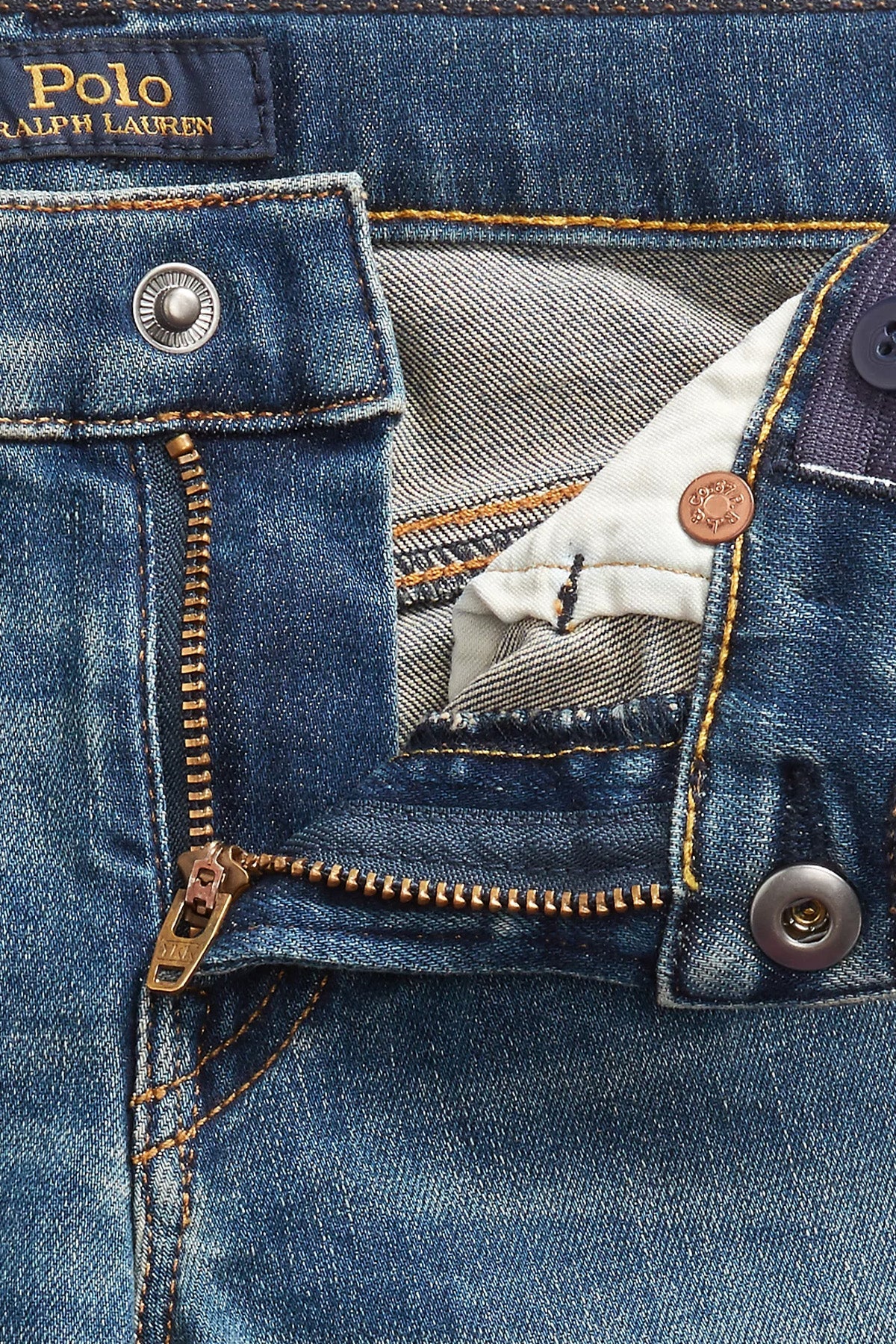 Polo Ralph Lauren Kids 2-7 Yaş Erkek Çocuk The Eldridge Skinny Fit Jeans