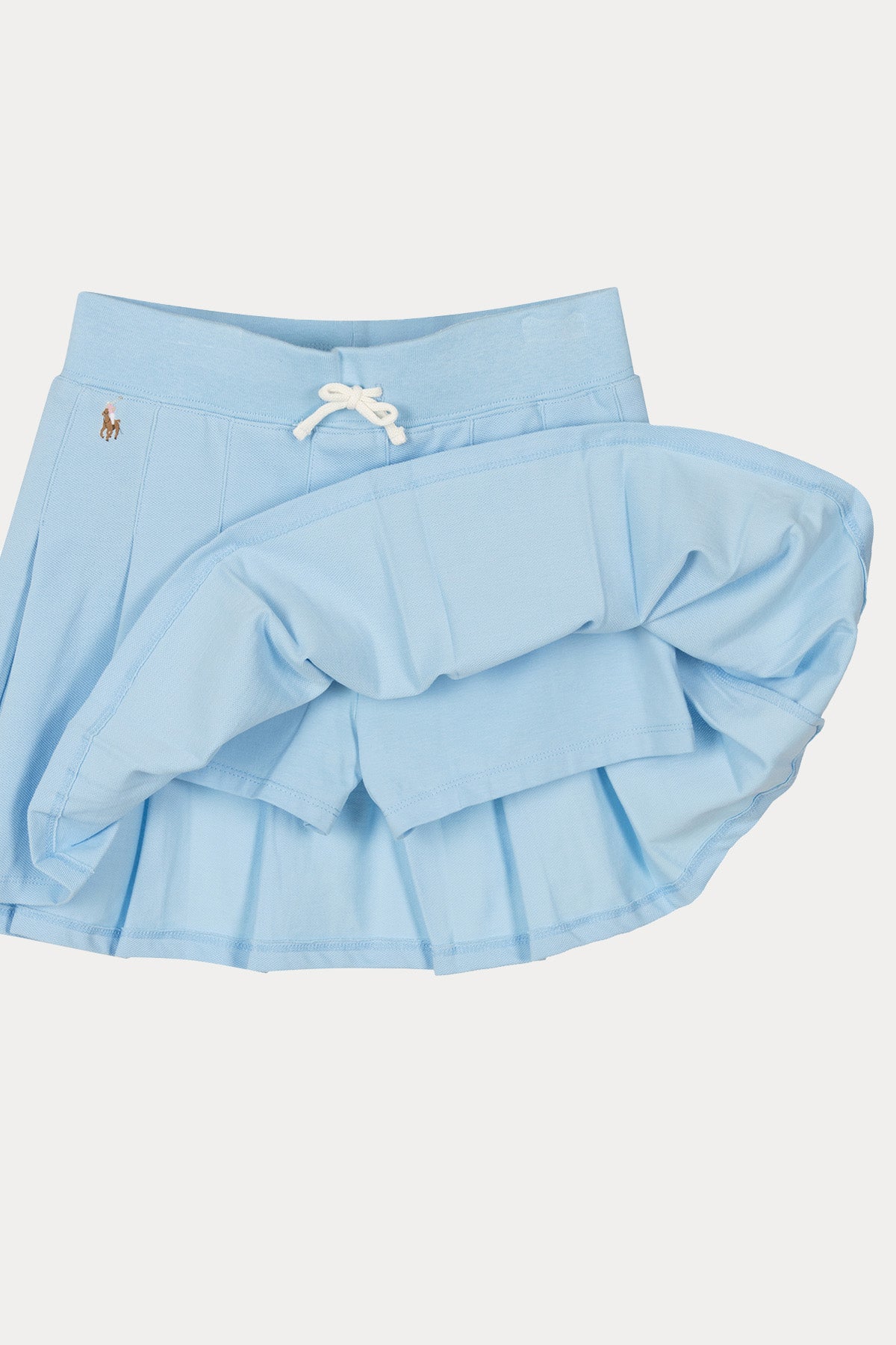 Polo Ralph Lauren Kids 3-5 Yaş Kız Çocuk Beli Lastikli Pileli Şortlu Etek