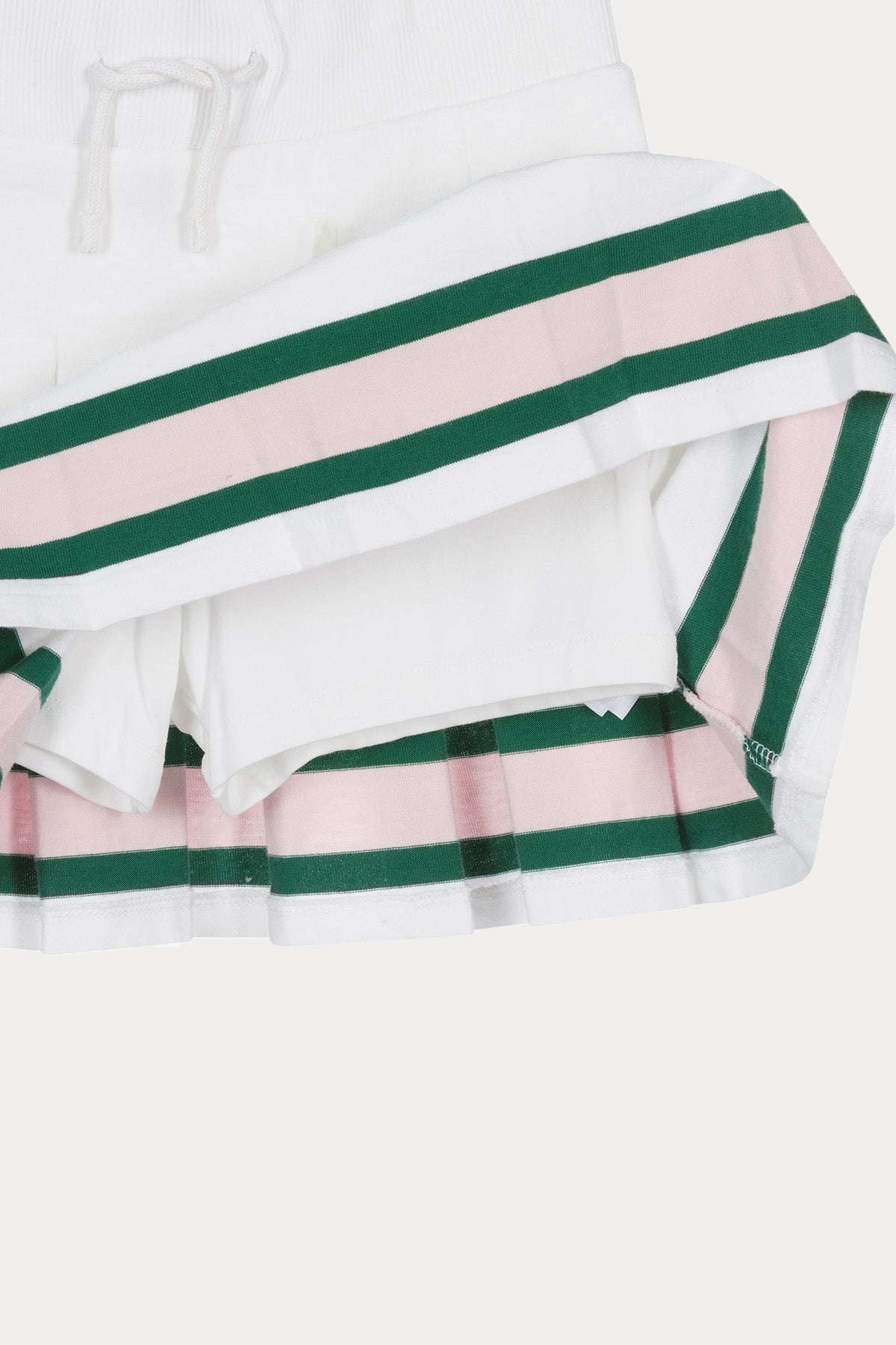 Polo Ralph Lauren Kids 5-6 Yaş Kız Çocuk Beli Lastikli Pileli Şortlu Etek