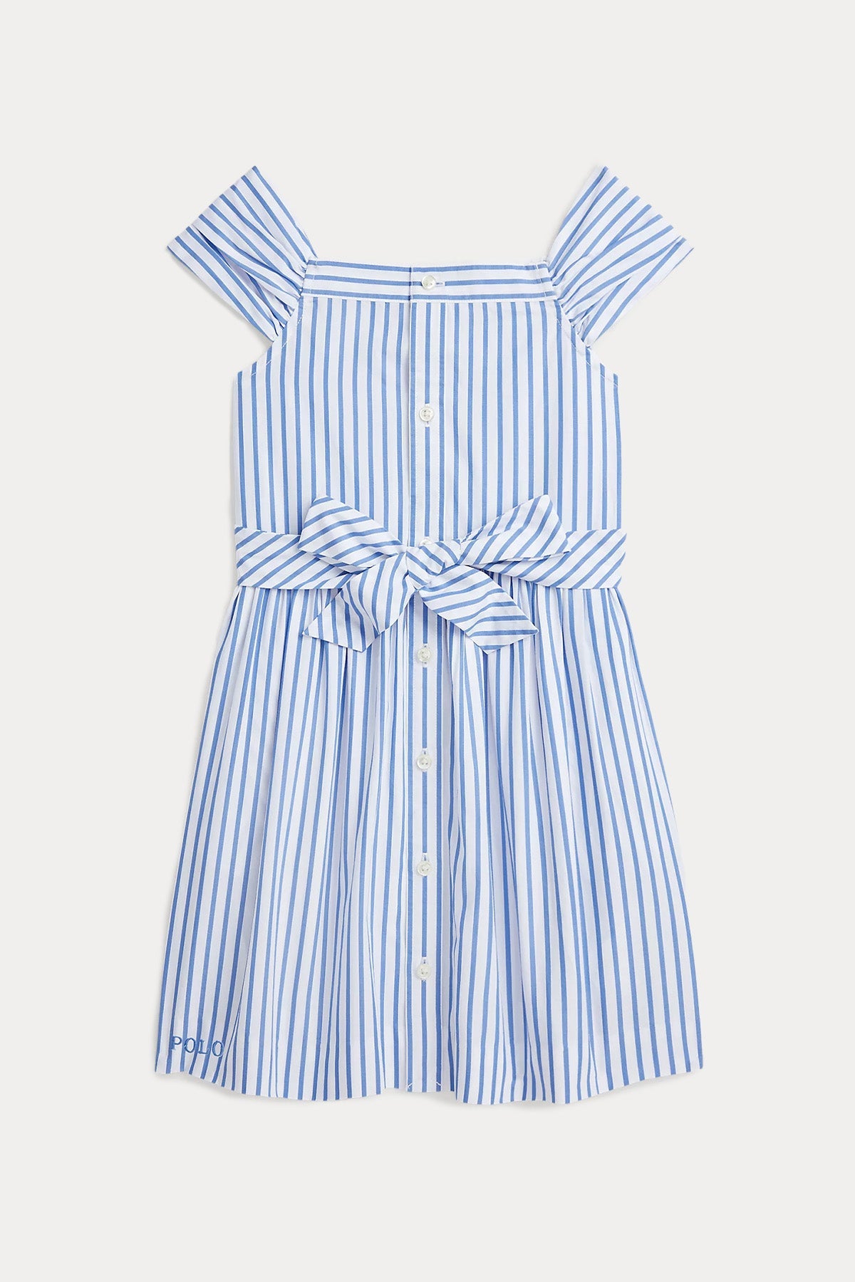 Polo Ralph Lauren Kids 2-3 Yaş Kız Çocuk Çizgili Elbise
