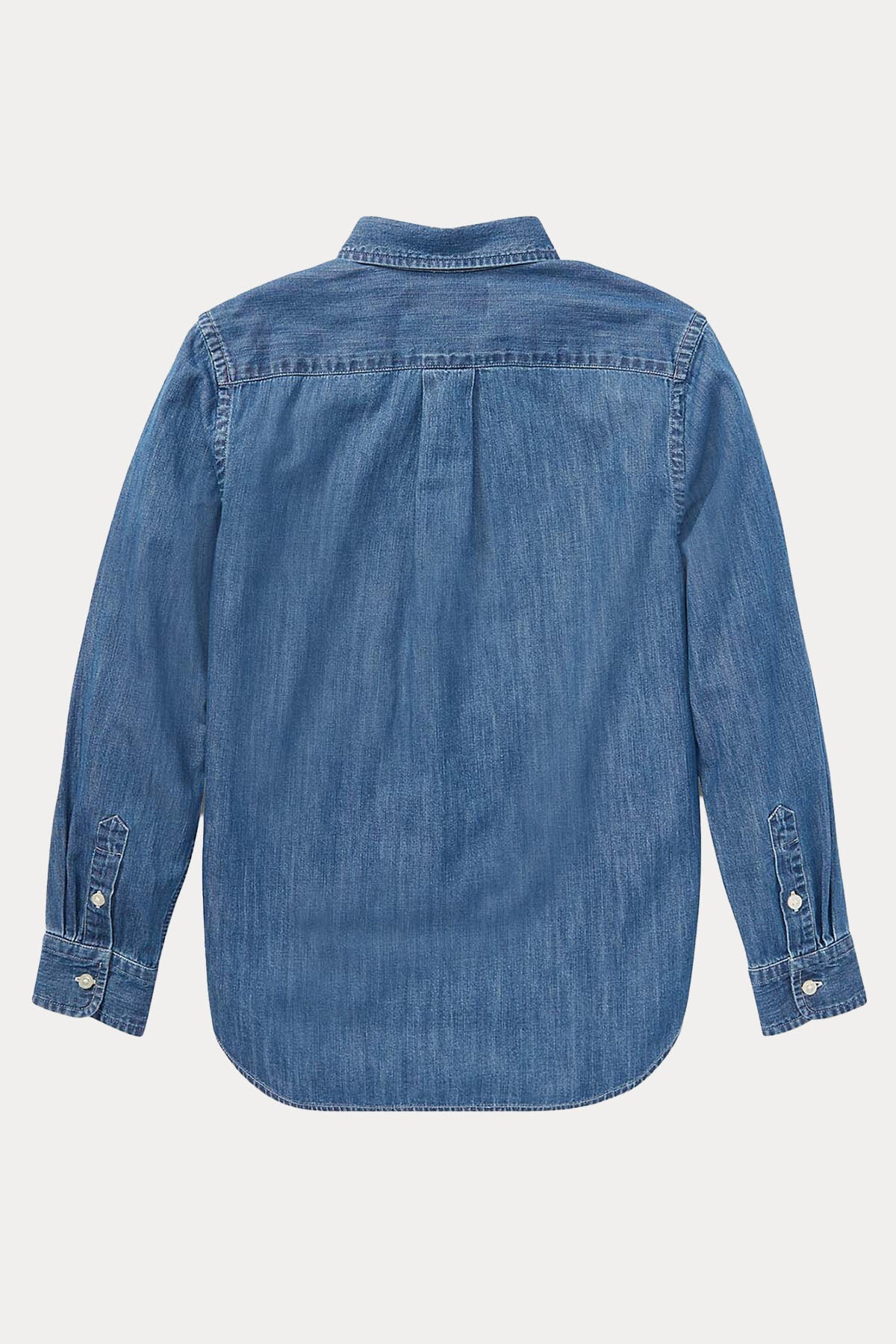 Polo Ralph Lauren Kids S-M Beden Erkek Çocuk Denim Gömlek