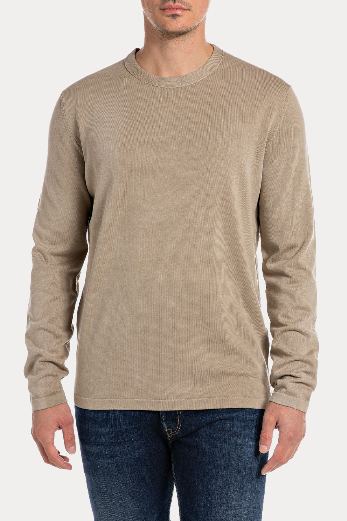 Replay Yuvarlak Yaka Örgü Triko