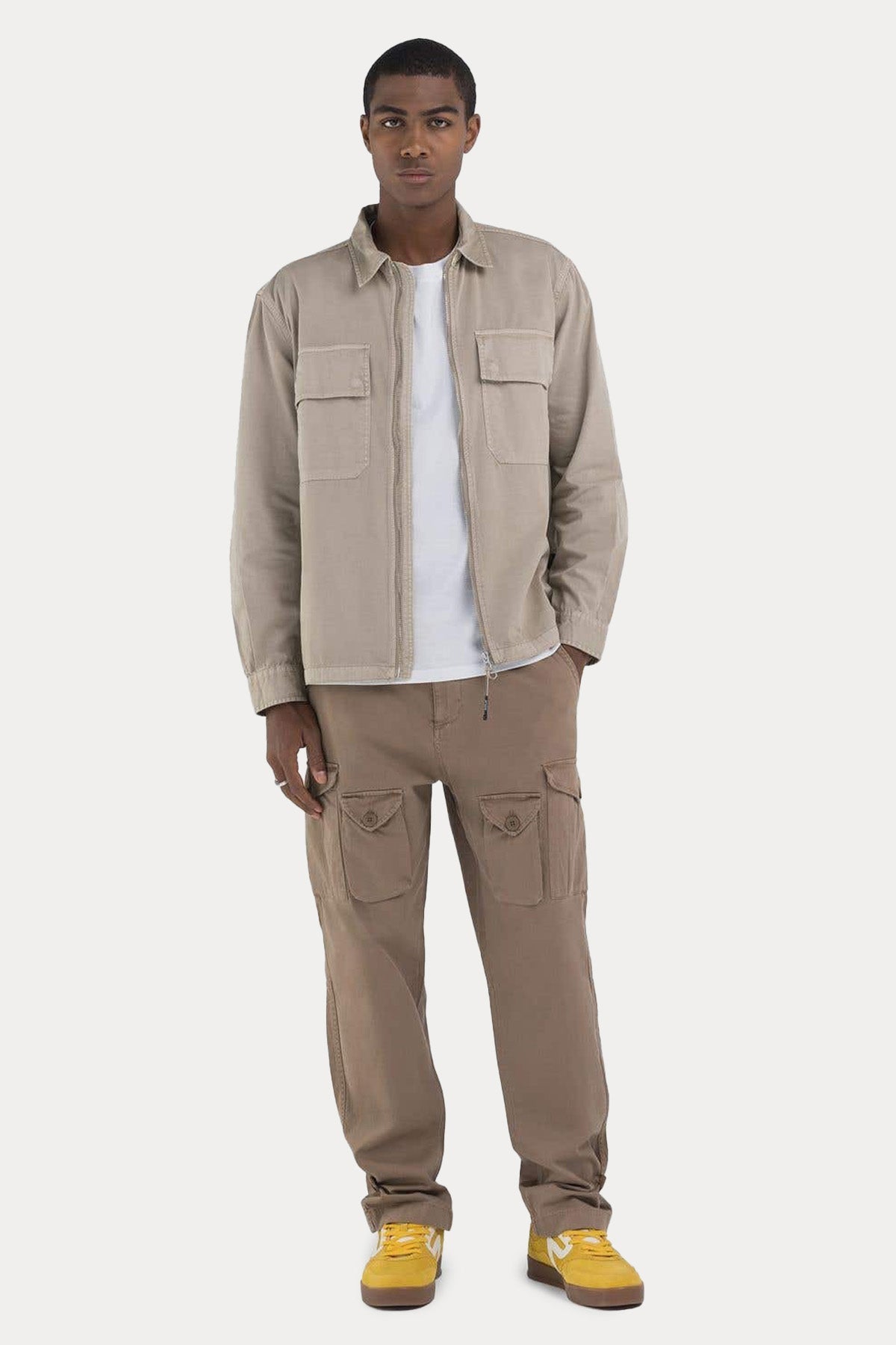 Replay Cep Detaylı Gömlek Ceket