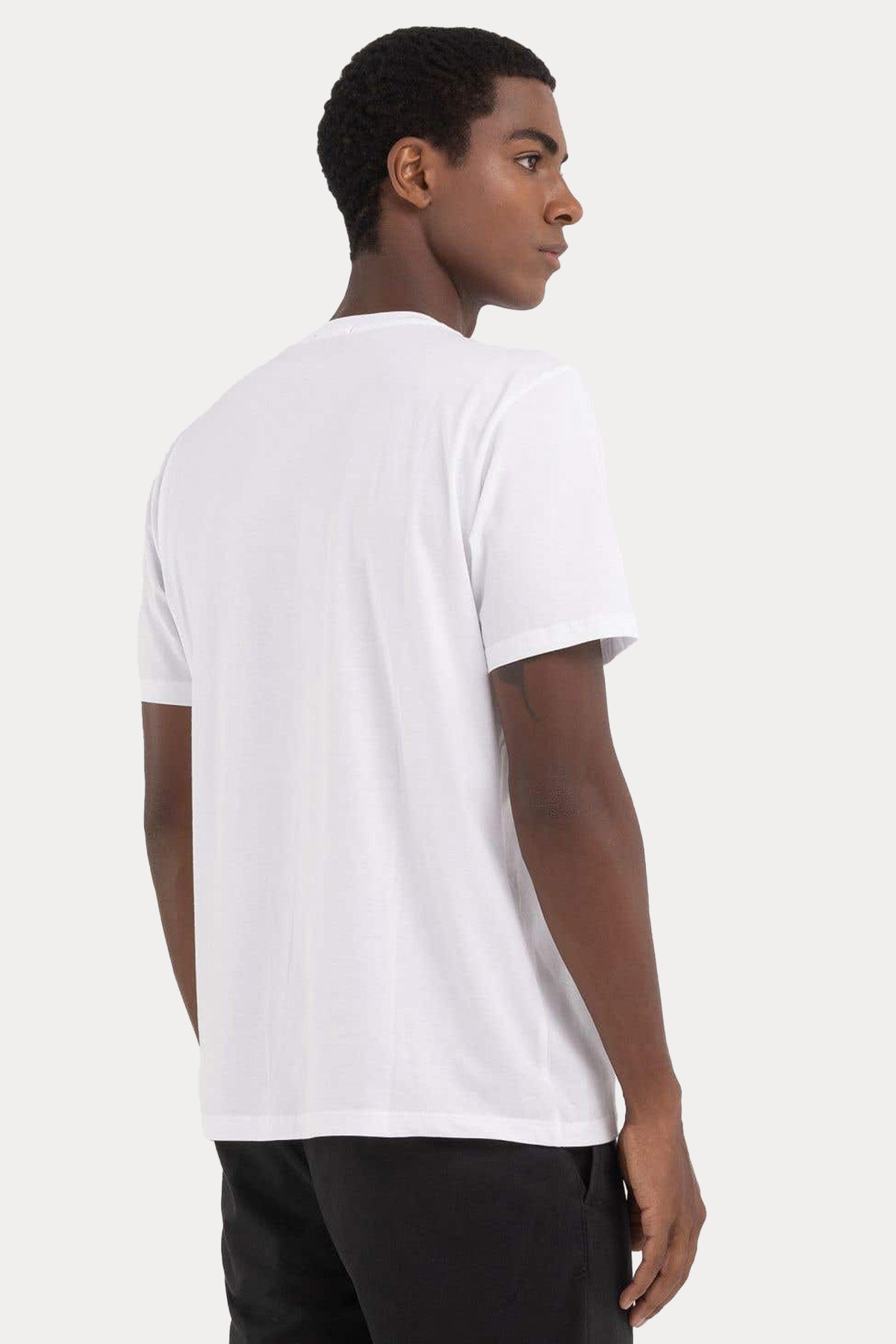 Replay Yuvarlak Yaka Logolu T-shirt