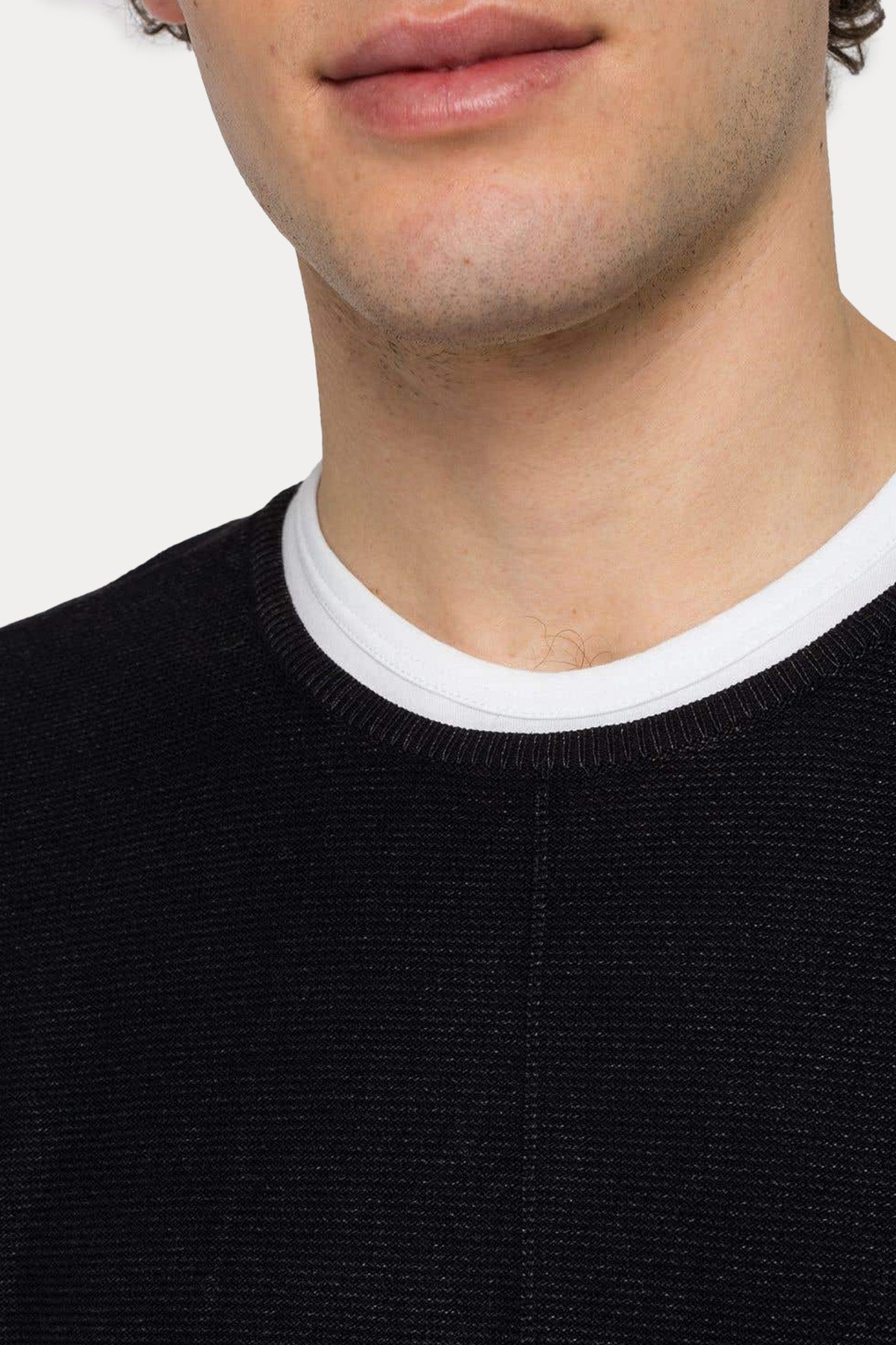 Replay Yuvarlak Yaka Örgü Triko