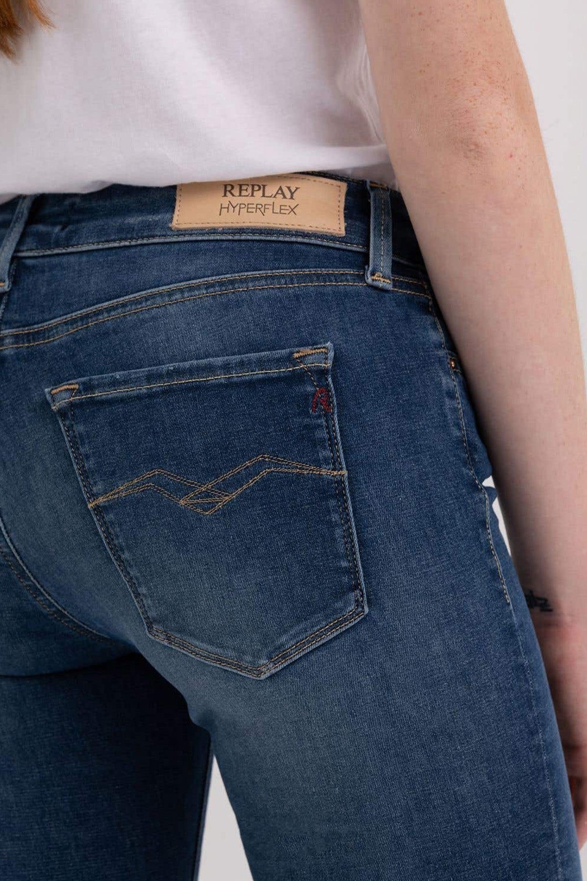 Replay Hyperflex Re-Used New Luz Skinny Fit Jeans