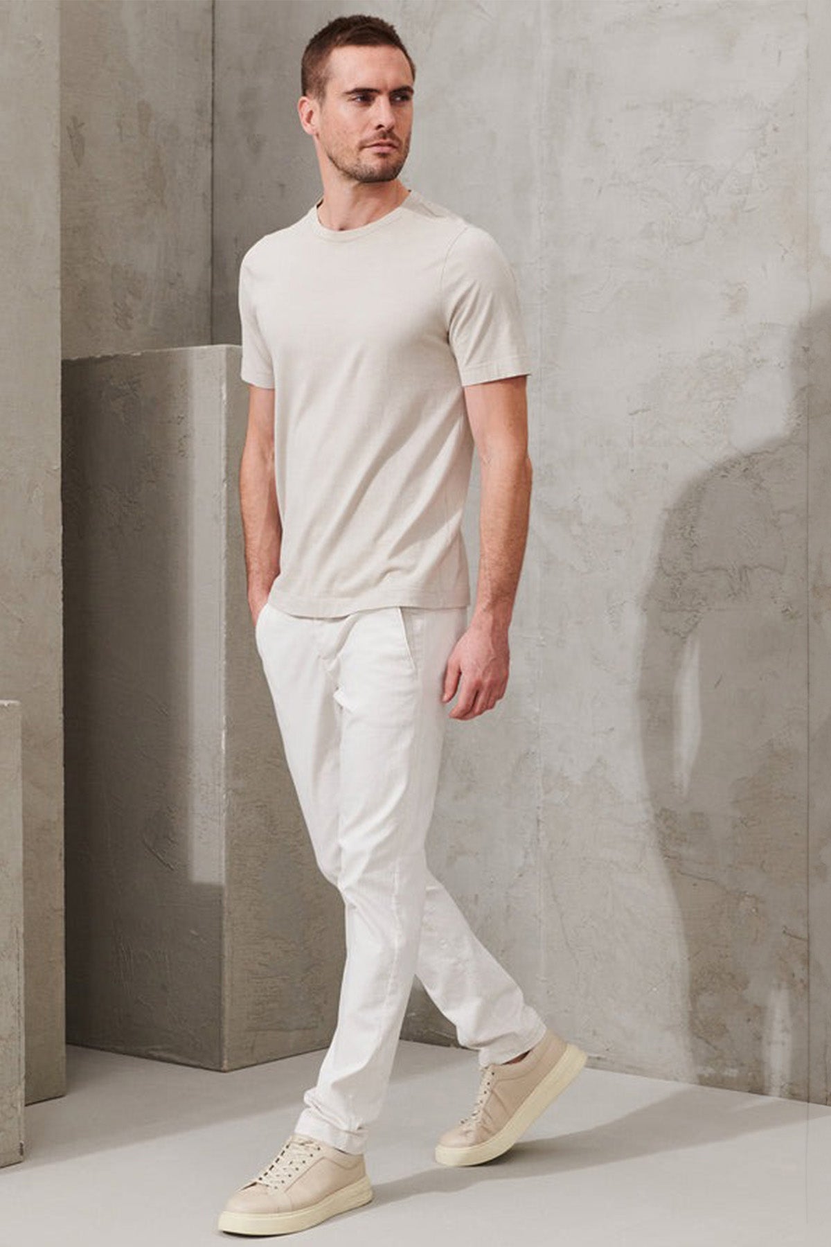 Transit Regular Fit Yuvarlak Yaka T-shirt