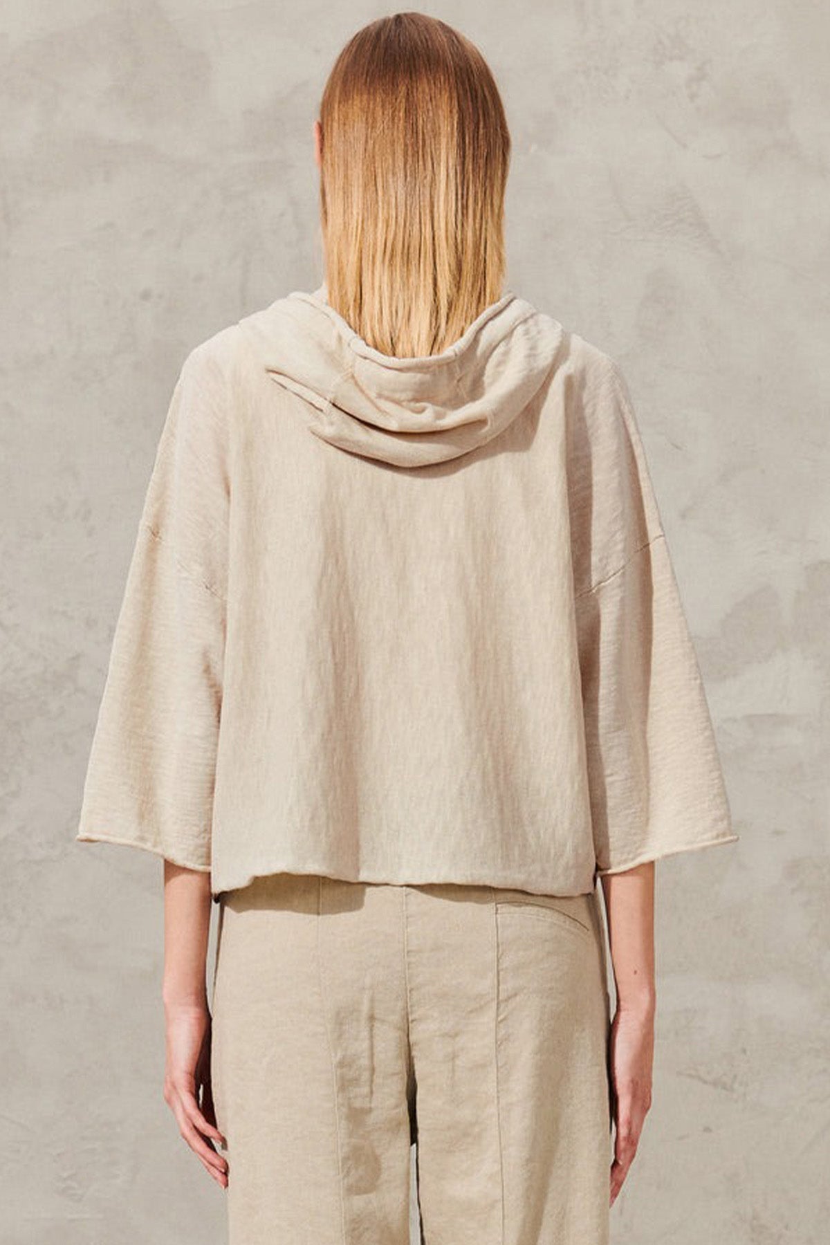 Transit Cep Detaylı Kapüşonlu Ceket