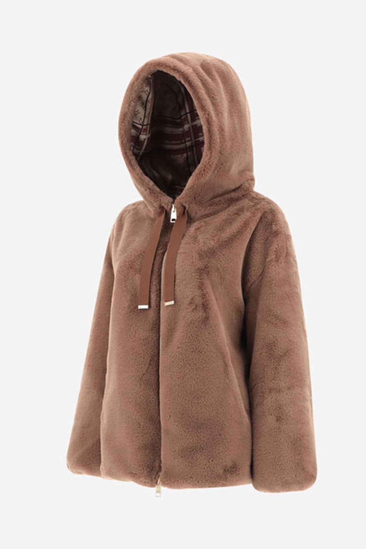 Herno Monogram Astarlı Peluş Mont-Libas Trendy Fashion Store