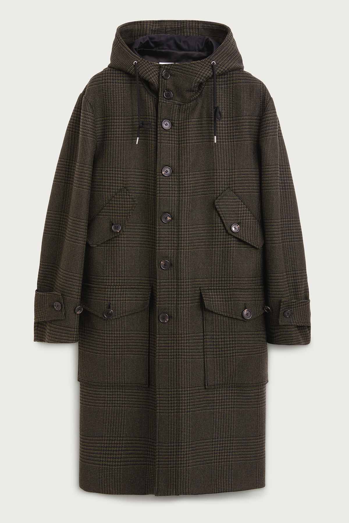 Dondup Ekoseli Kaban-Libas Trendy Fashion Store