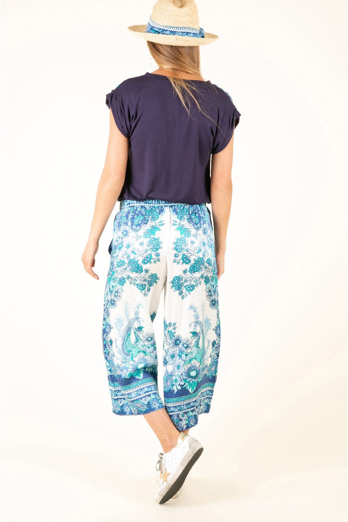 Hale Bob V Yaka Bluz-Libas Trendy Fashion Store