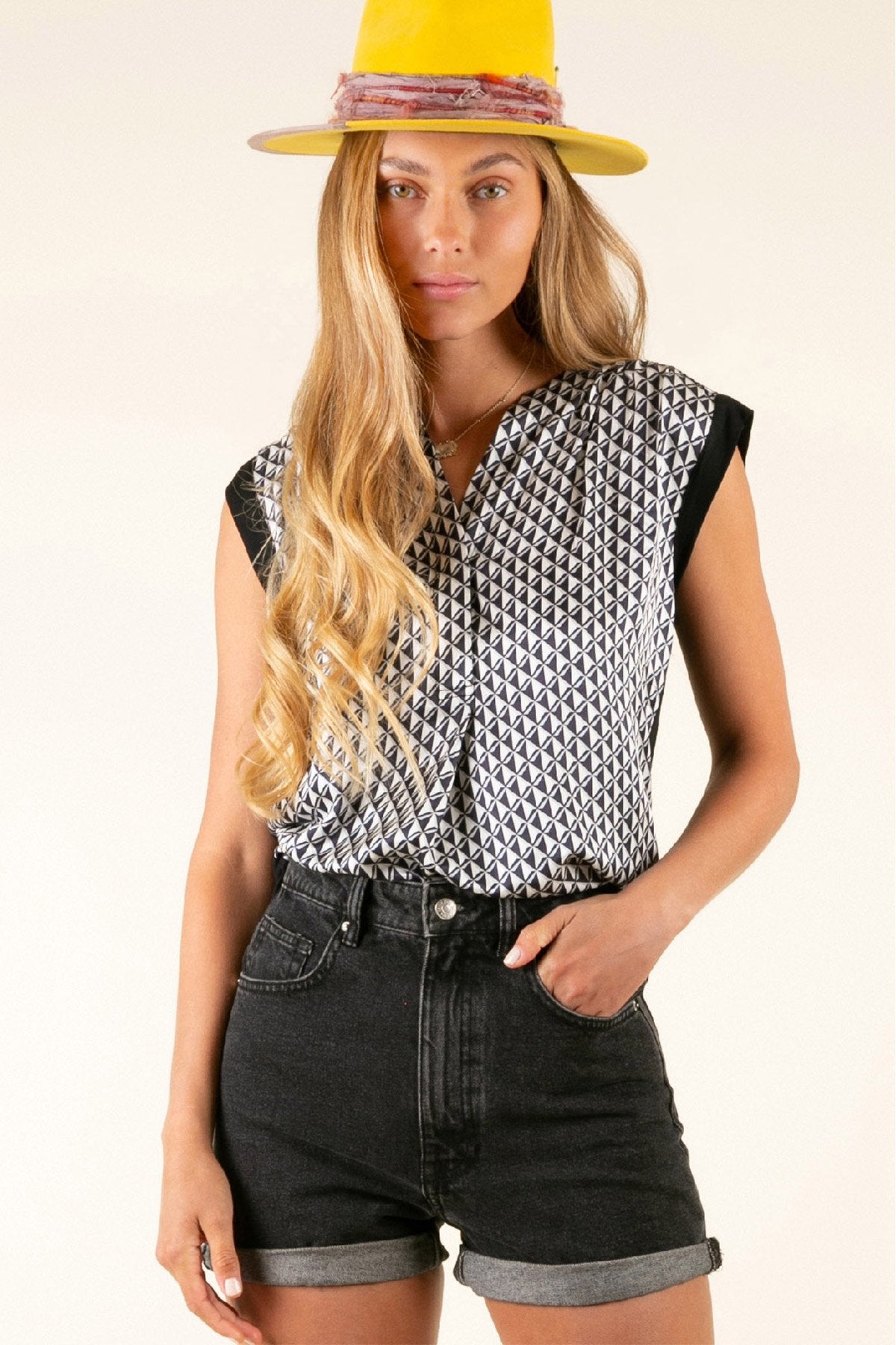 Hale Bob Hakim Yaka Bluz-Libas Trendy Fashion Store