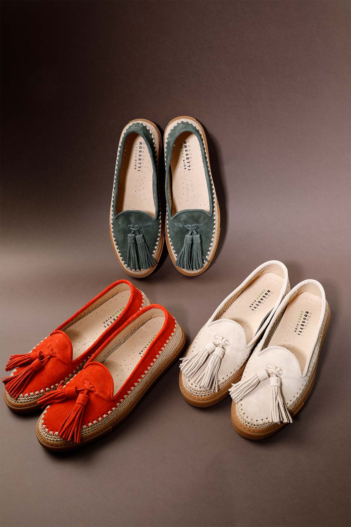 Fratelli Rossetti Brera Püsküllü Süet Loafer Ayakkabı-Libas Trendy Fashion Store